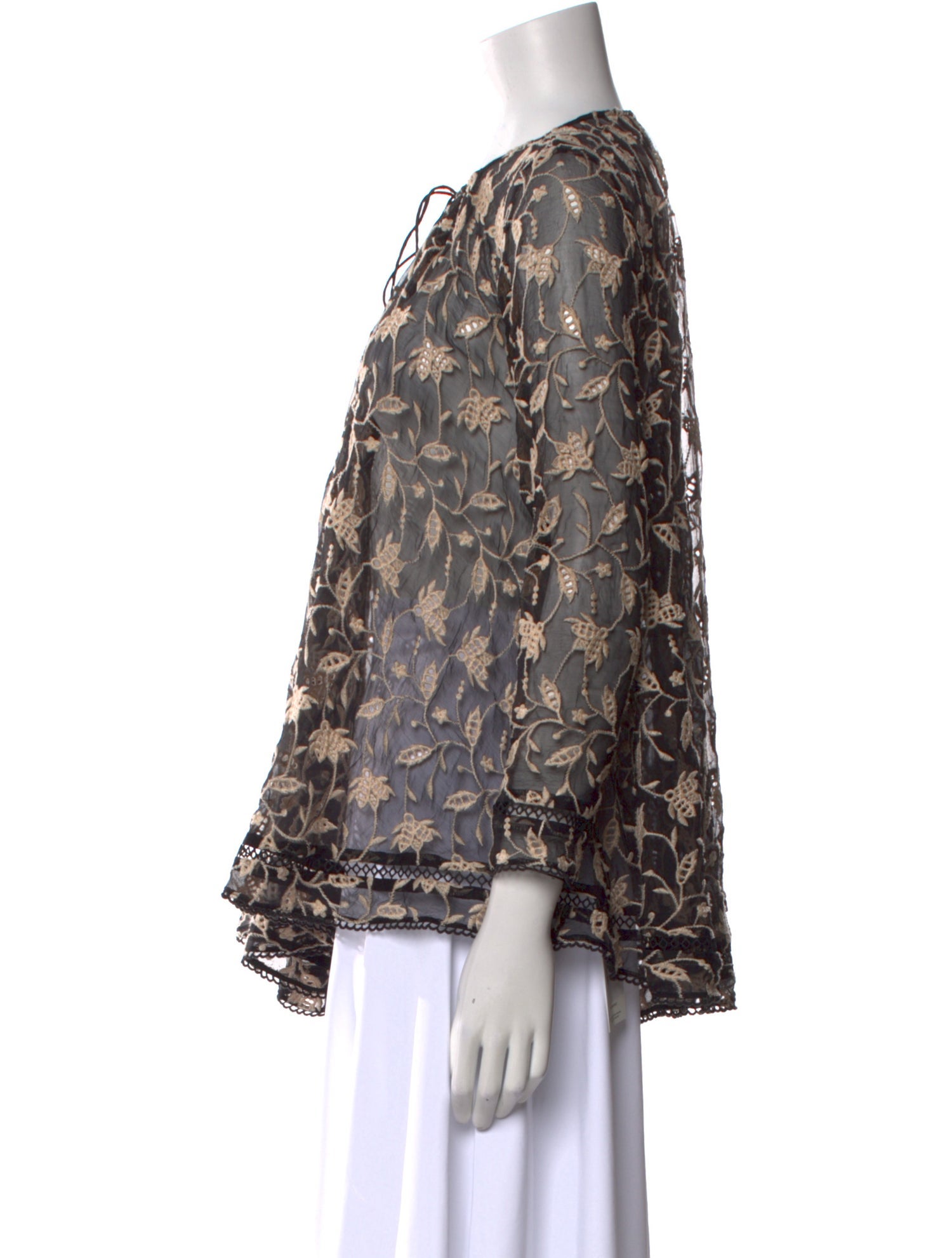 Zimmermann Silk Printed Blouse