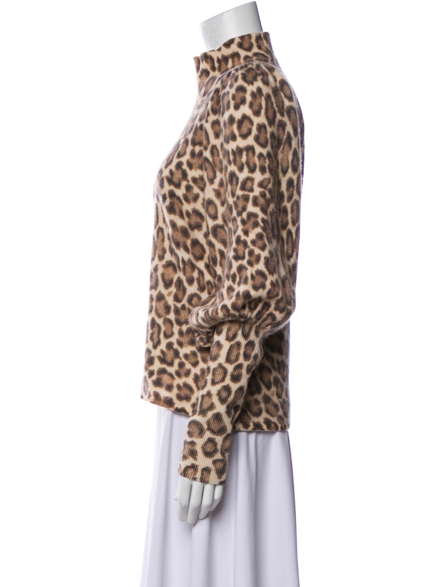 Zimmermann Cashmere Animal Print Sweater