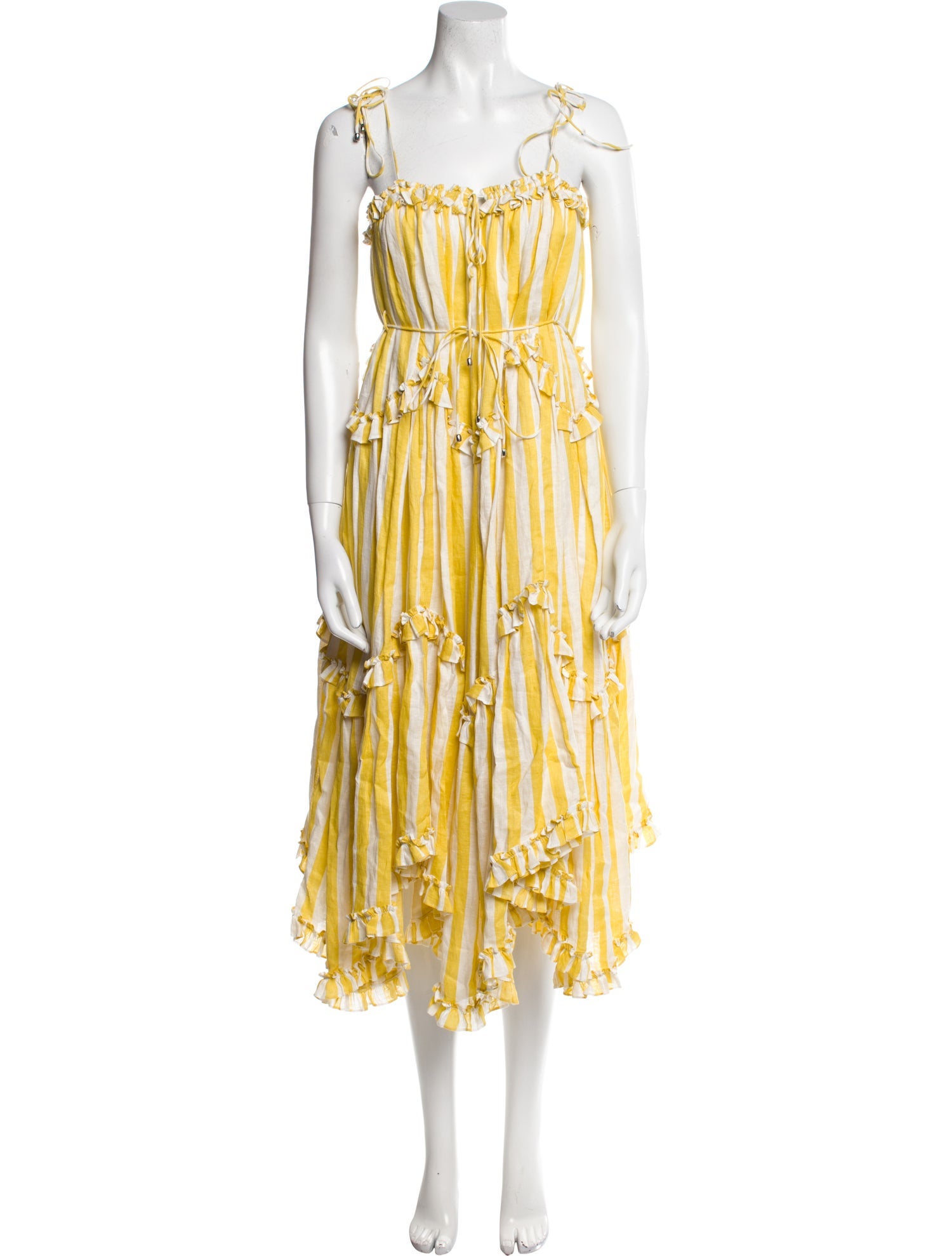Zimmermann Linen Midi Length Dress