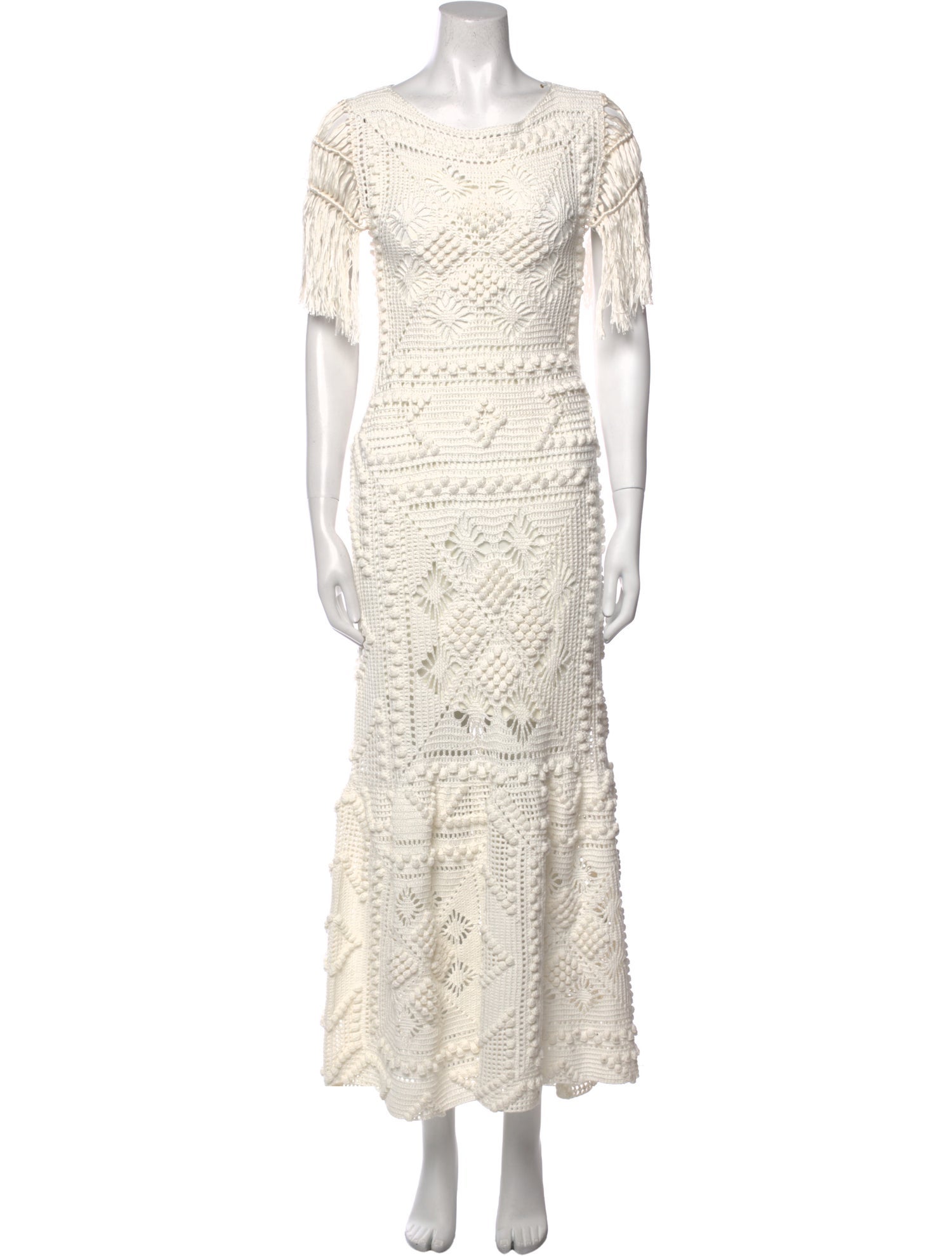 Zimmermann Lace Pattern Midi Length Dress