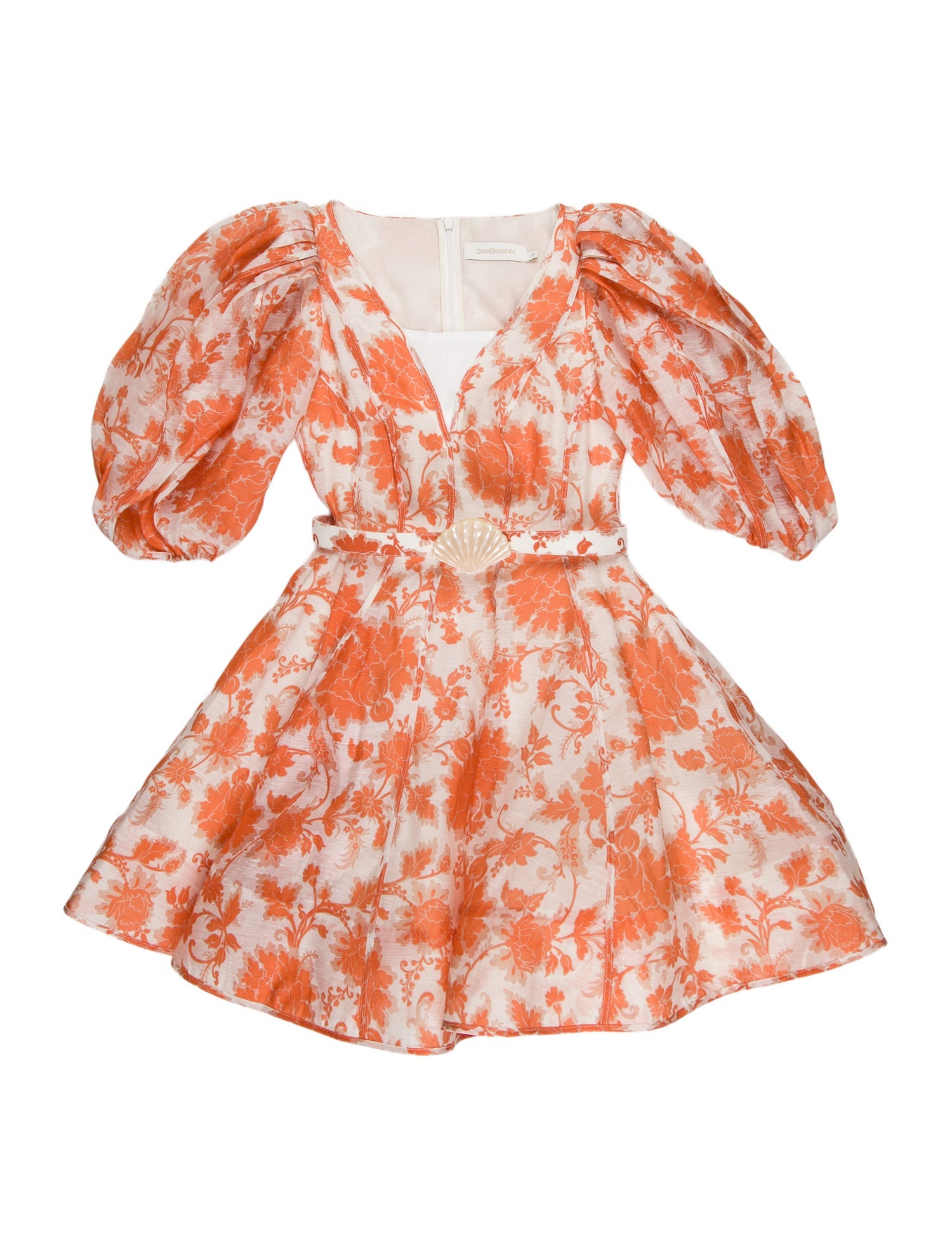 Zimmermann Linen Mini Dress