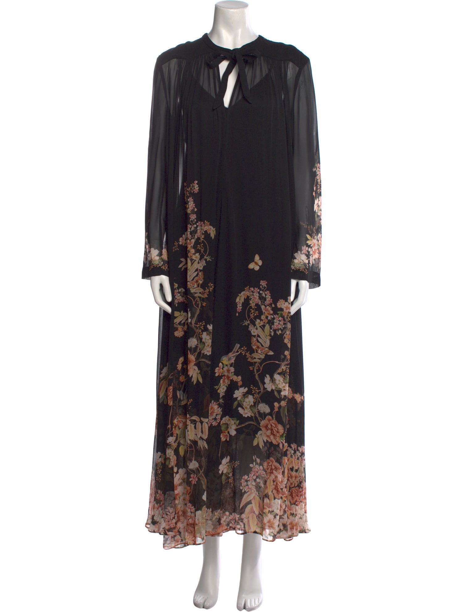 Zimmermann Floral Print Knee-Length Dress