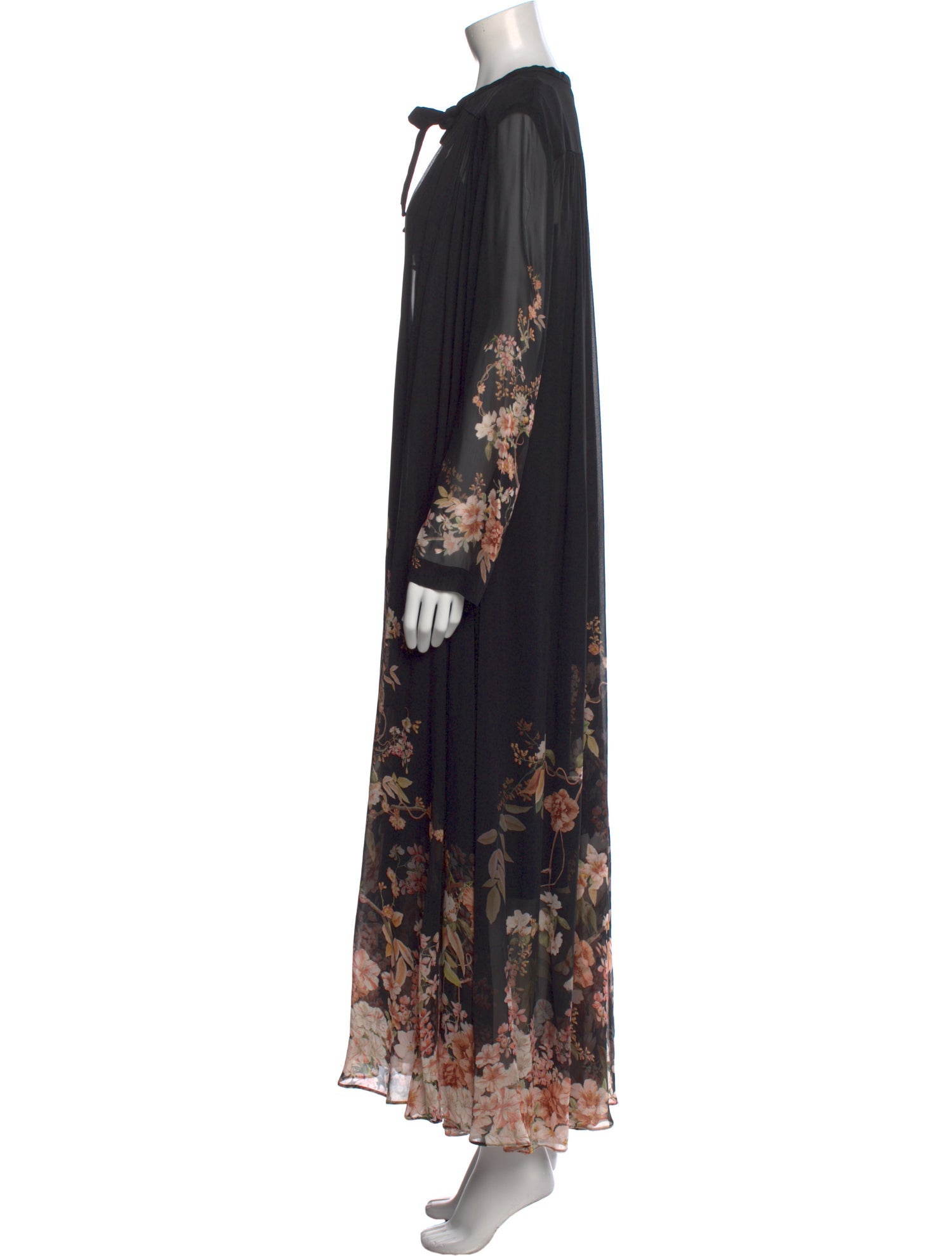 Zimmermann Floral Print Knee-Length Dress