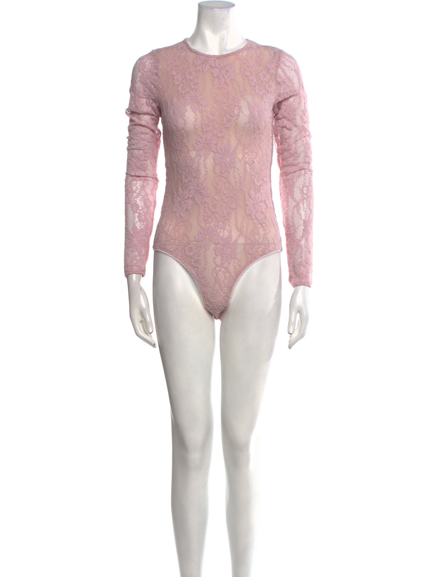 Zimmermann Crew Neck Long Sleeve Bodysuit