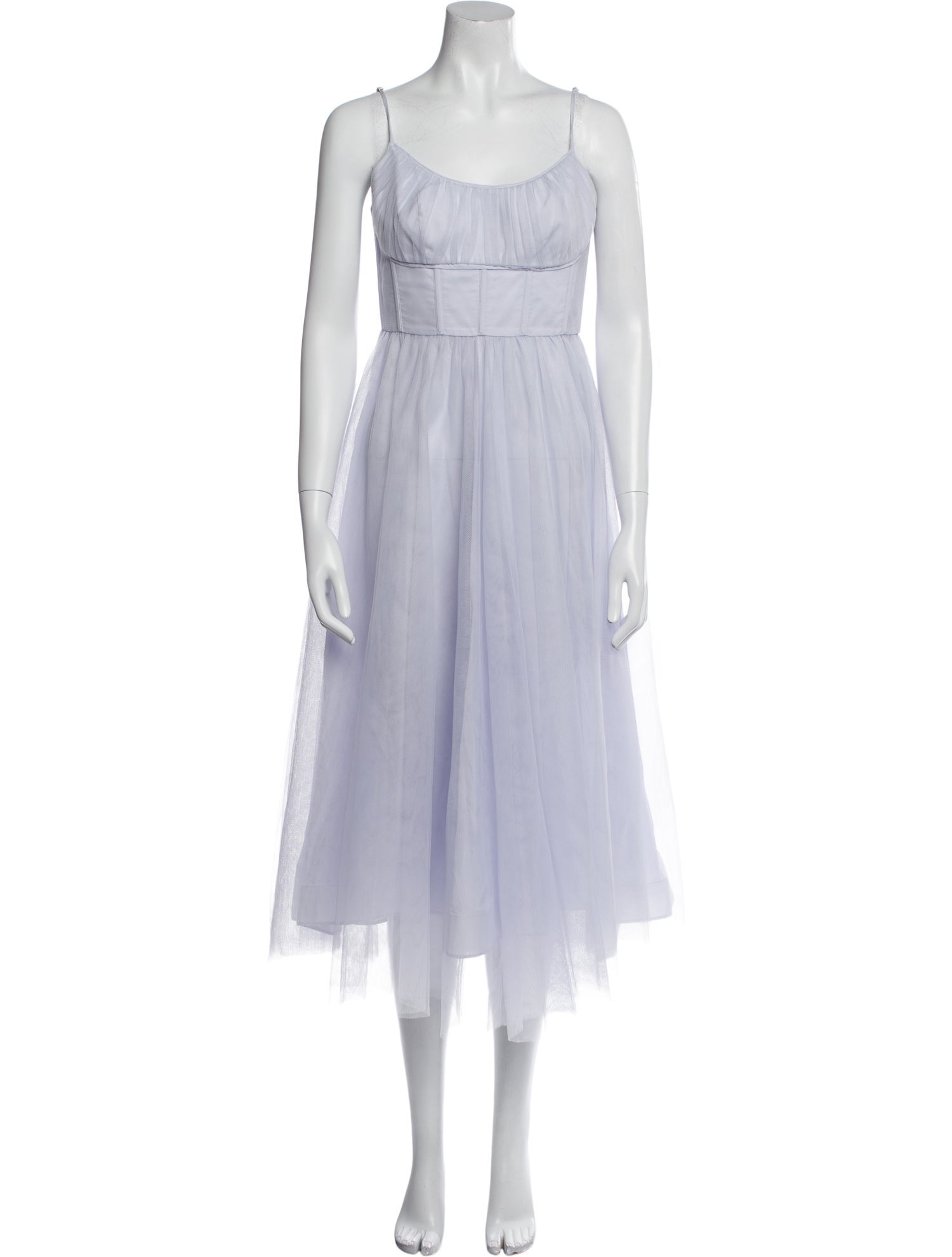 Zimmermann Square Neckline Midi Length Dress