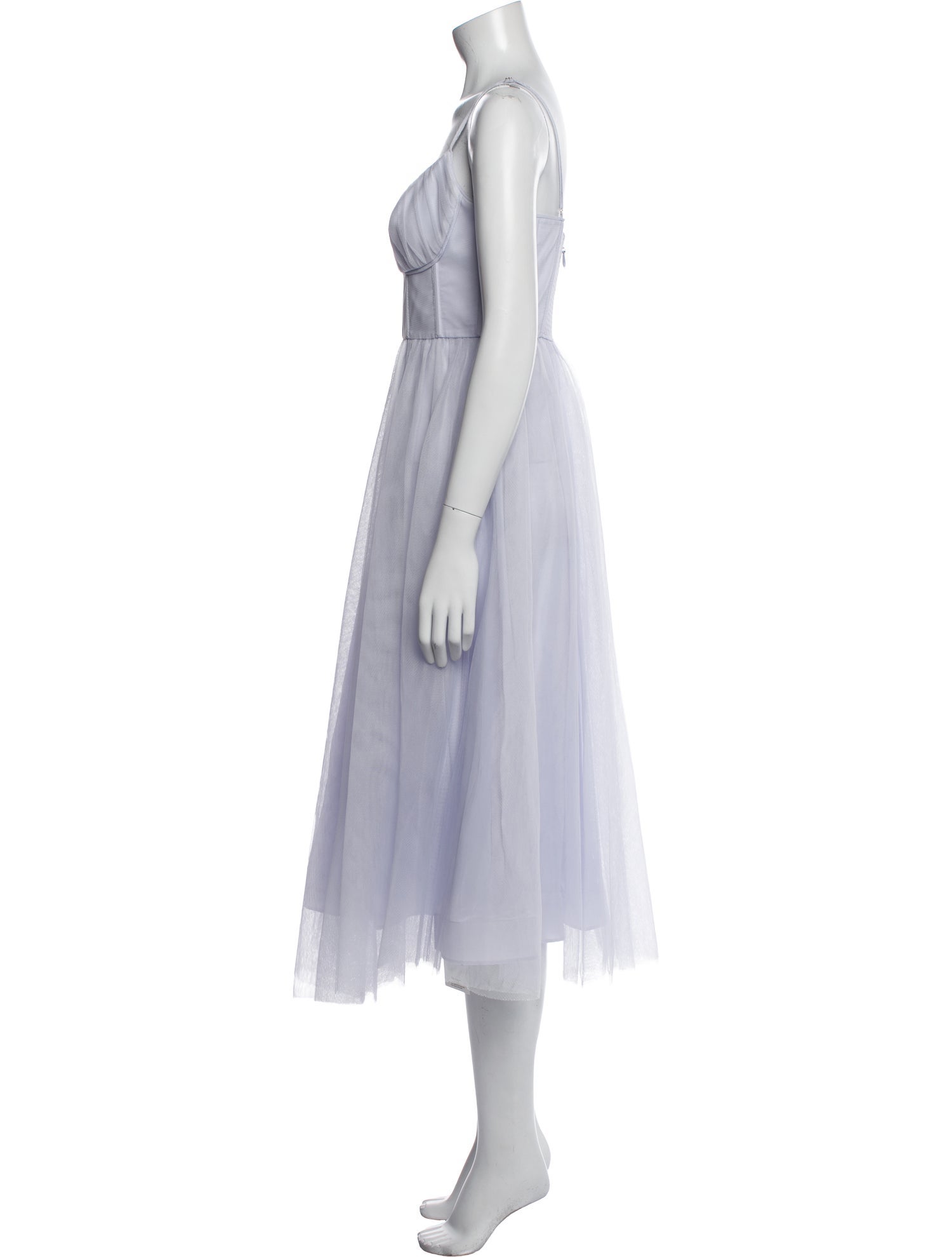 Zimmermann Square Neckline Midi Length Dress