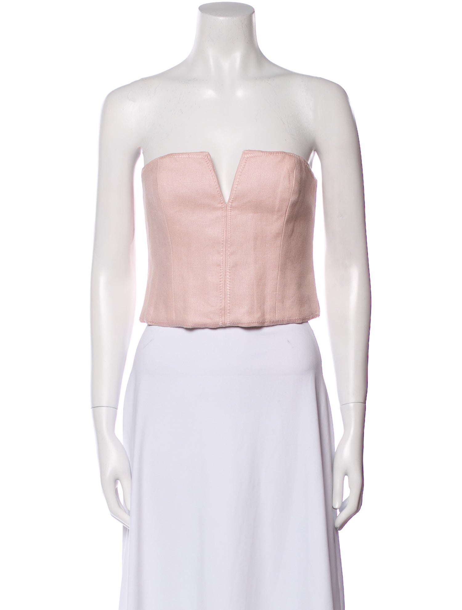 Zimmermann Matchmaker Linen Crop Top w/ Tags