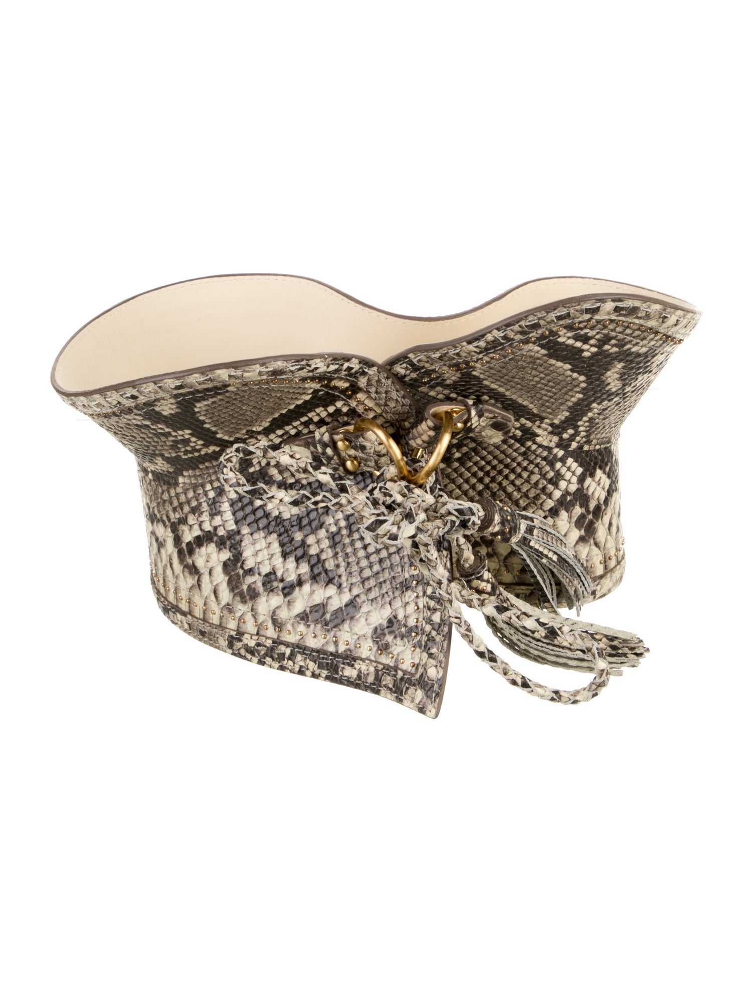 Zimmermann Wide Leather Waist Belt