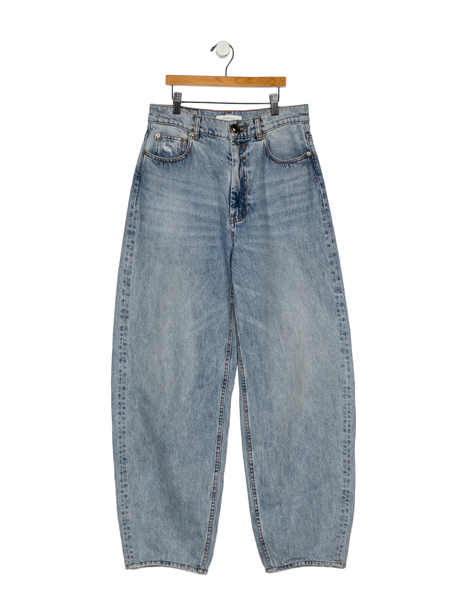 Zimmermann High-Rise Wide Leg Jeans