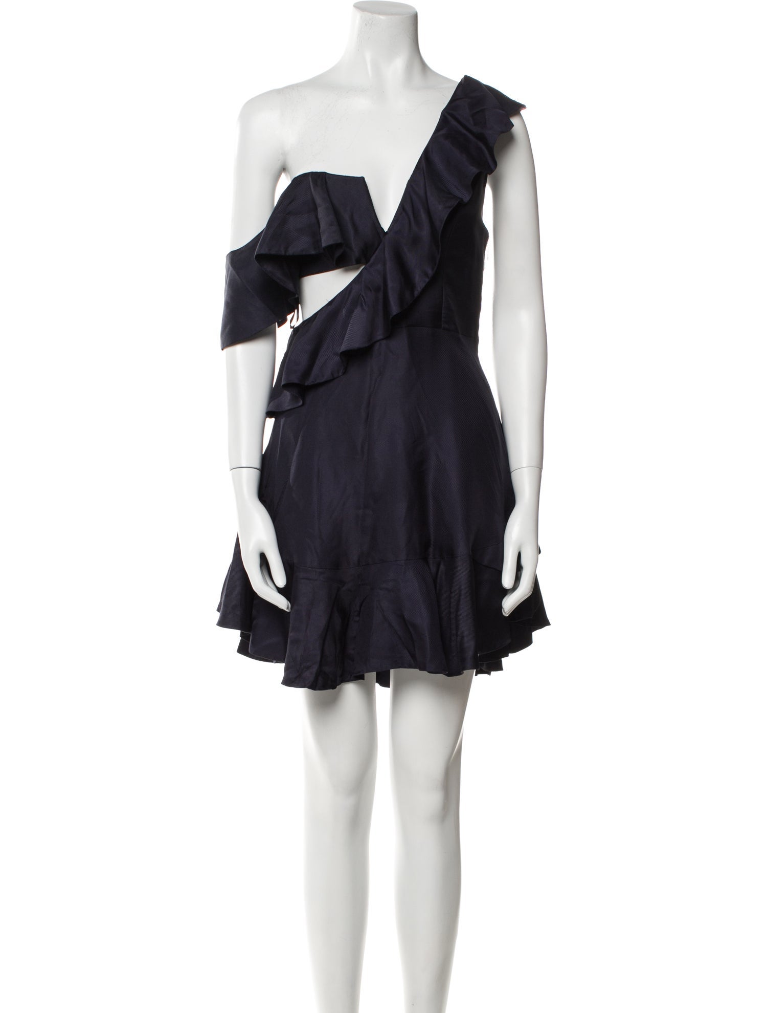 Zimmermann One-Shoulder Mini Dress