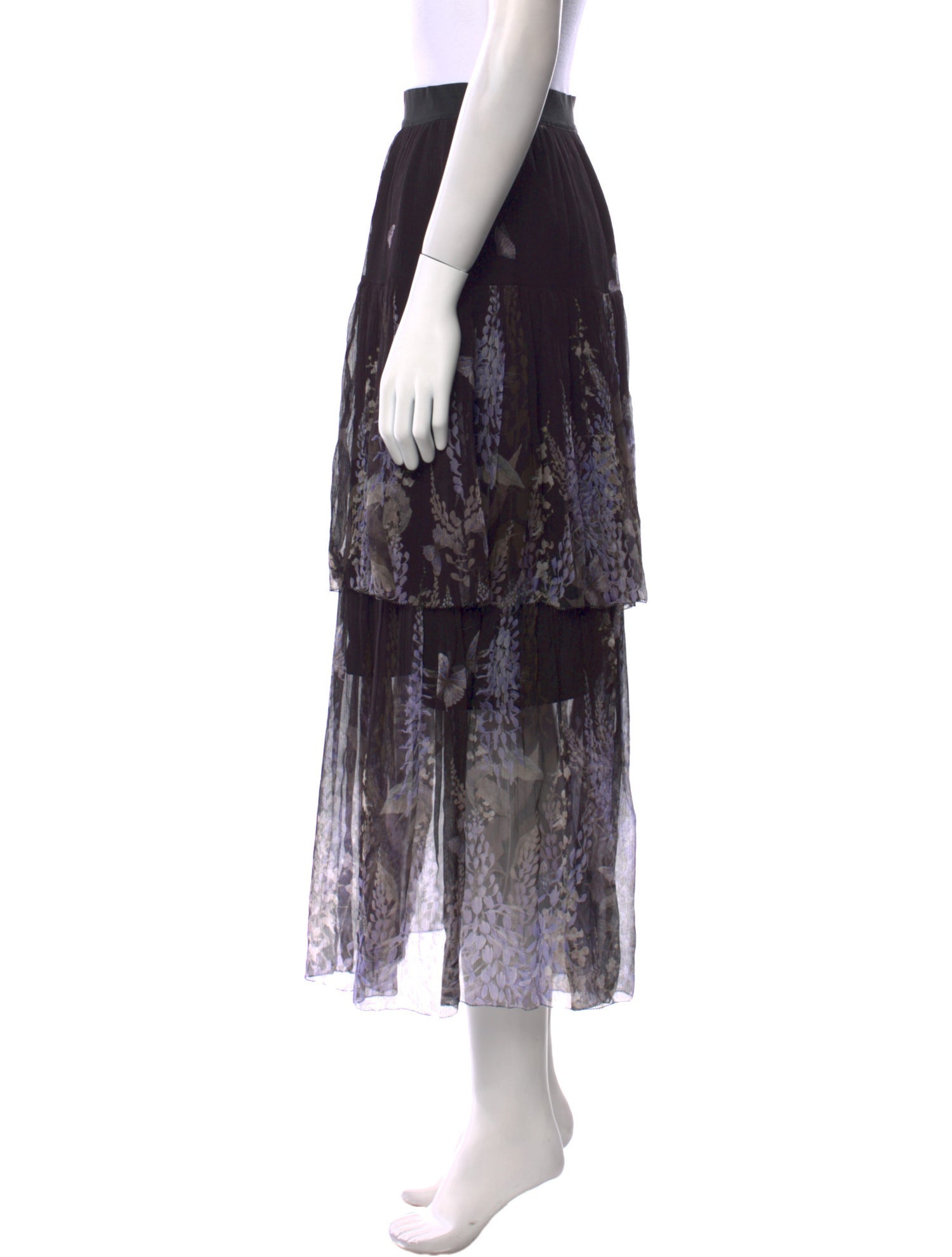 Zimmermann Silk Midi Length Skirt