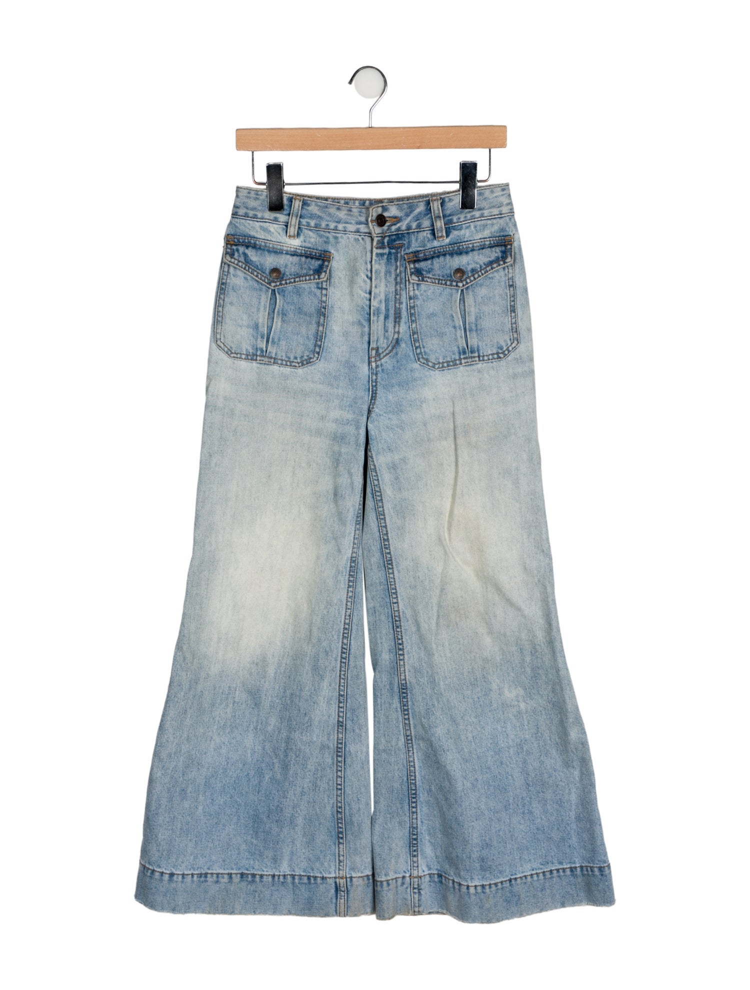 Zimmermann High-Rise Wide Leg Jeans