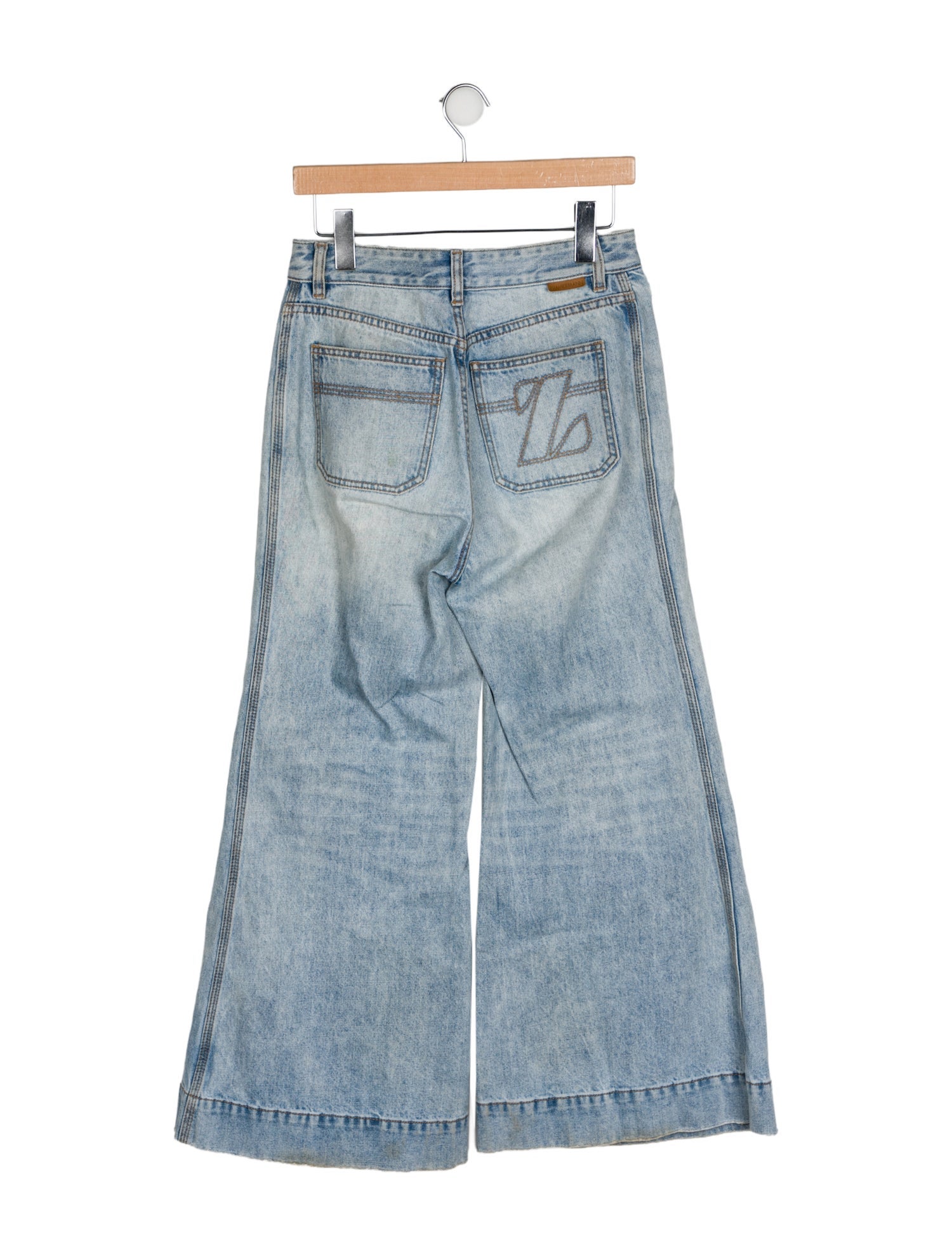 Zimmermann High-Rise Wide Leg Jeans