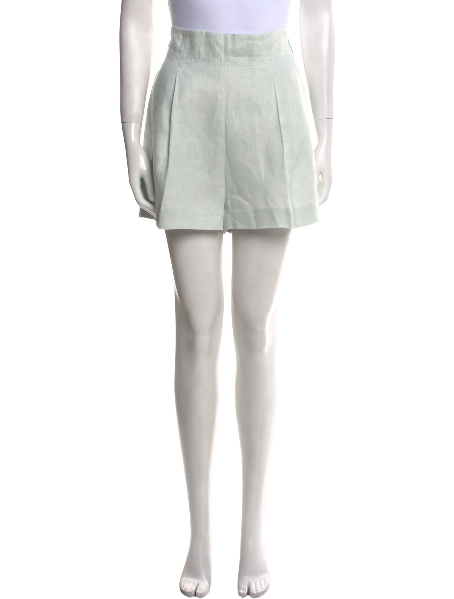 Zimmermann Linen Mini Shorts