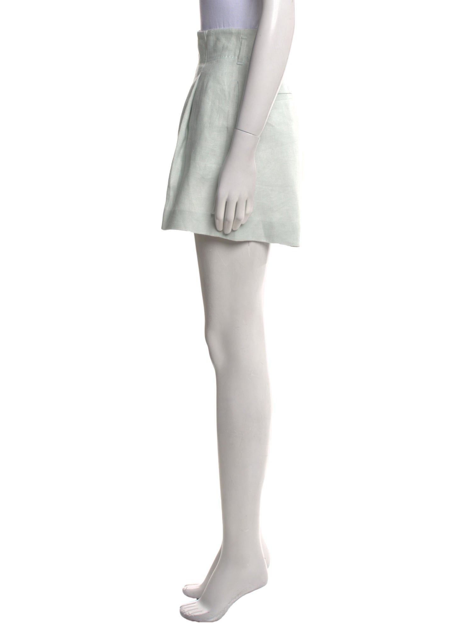 Zimmermann Linen Mini Shorts