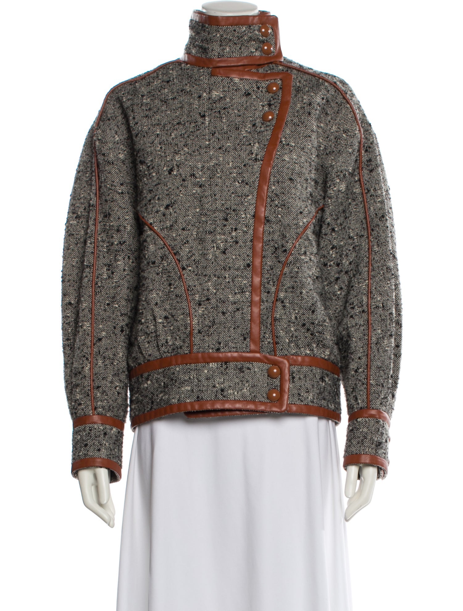 Zimmermann Striped Bomber Jacket