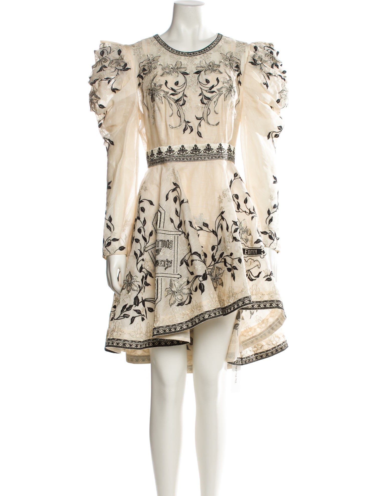 Zimmermann Linen Knee-Length Dress