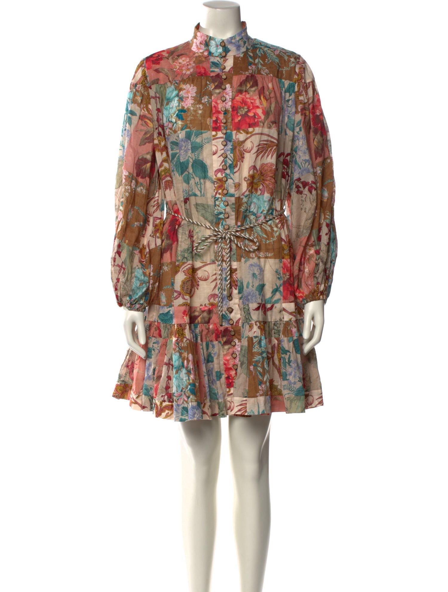 Zimmermann Printed Mini Dress