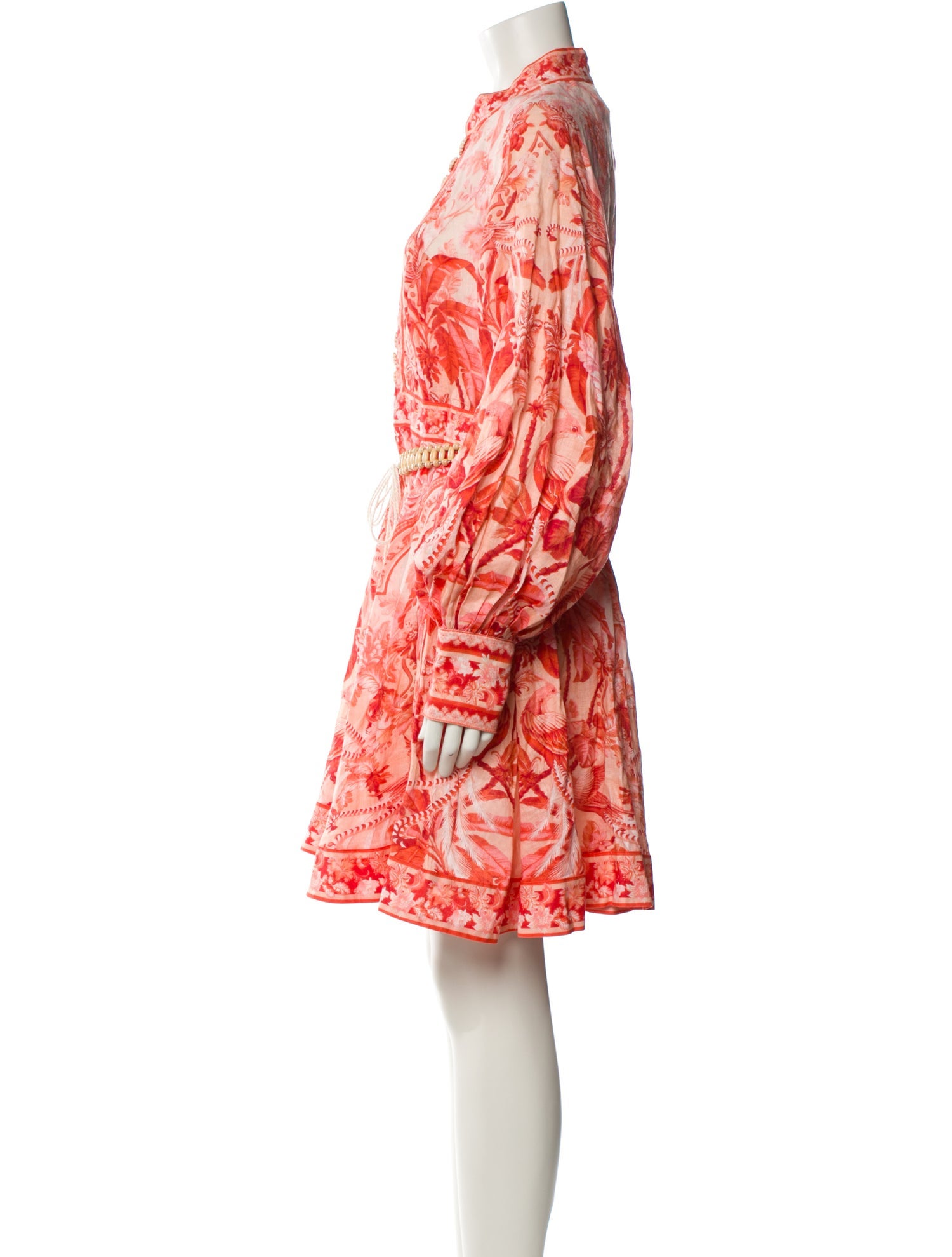 Zimmermann Linen Knee-Length Dress