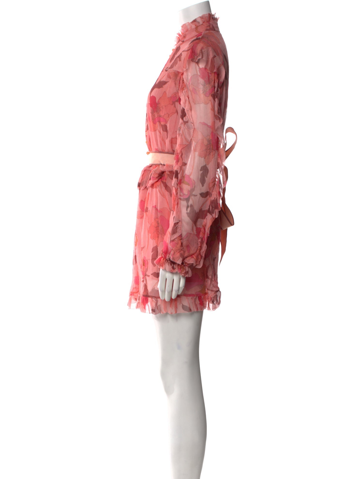 Zimmermann Silk Floral Print Romper