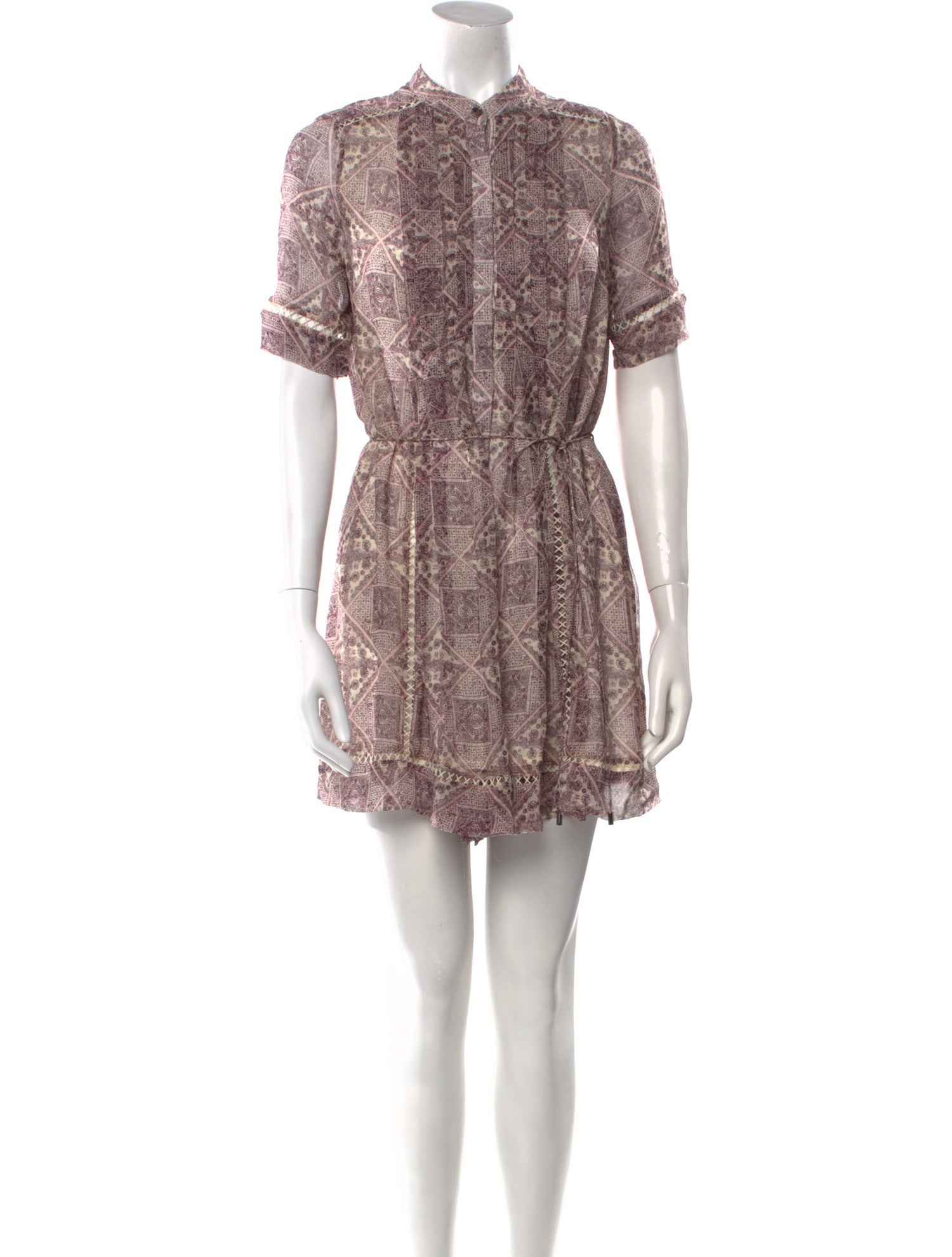 Zimmermann Silk Printed Romper