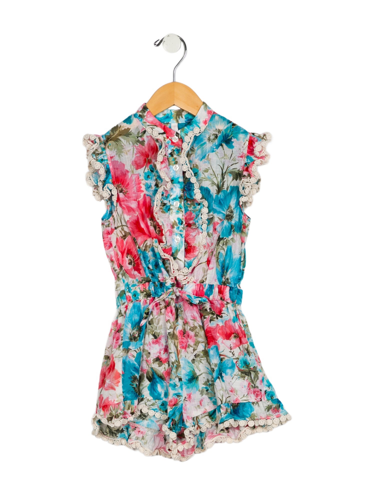 Zimmermann Toddler Girls' Print Sleeveless Romper