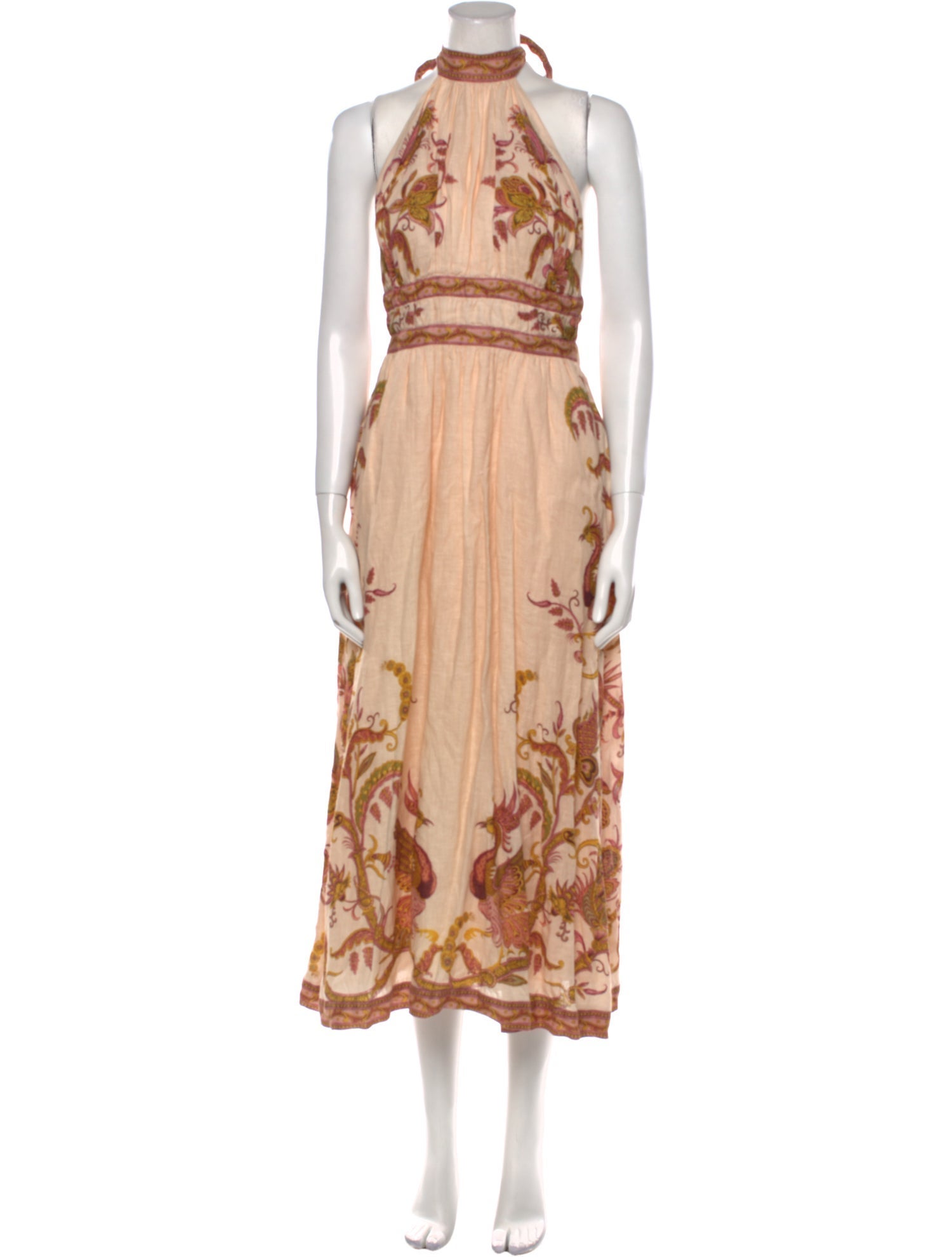 Zimmermann Linen Midi Length Dress