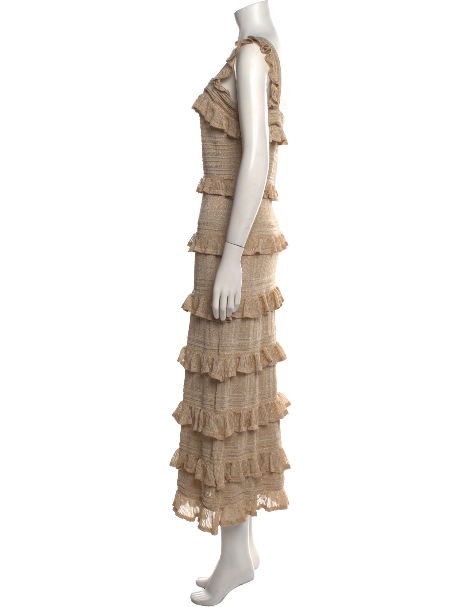 Zimmermann Square Neckline Midi Length Dress