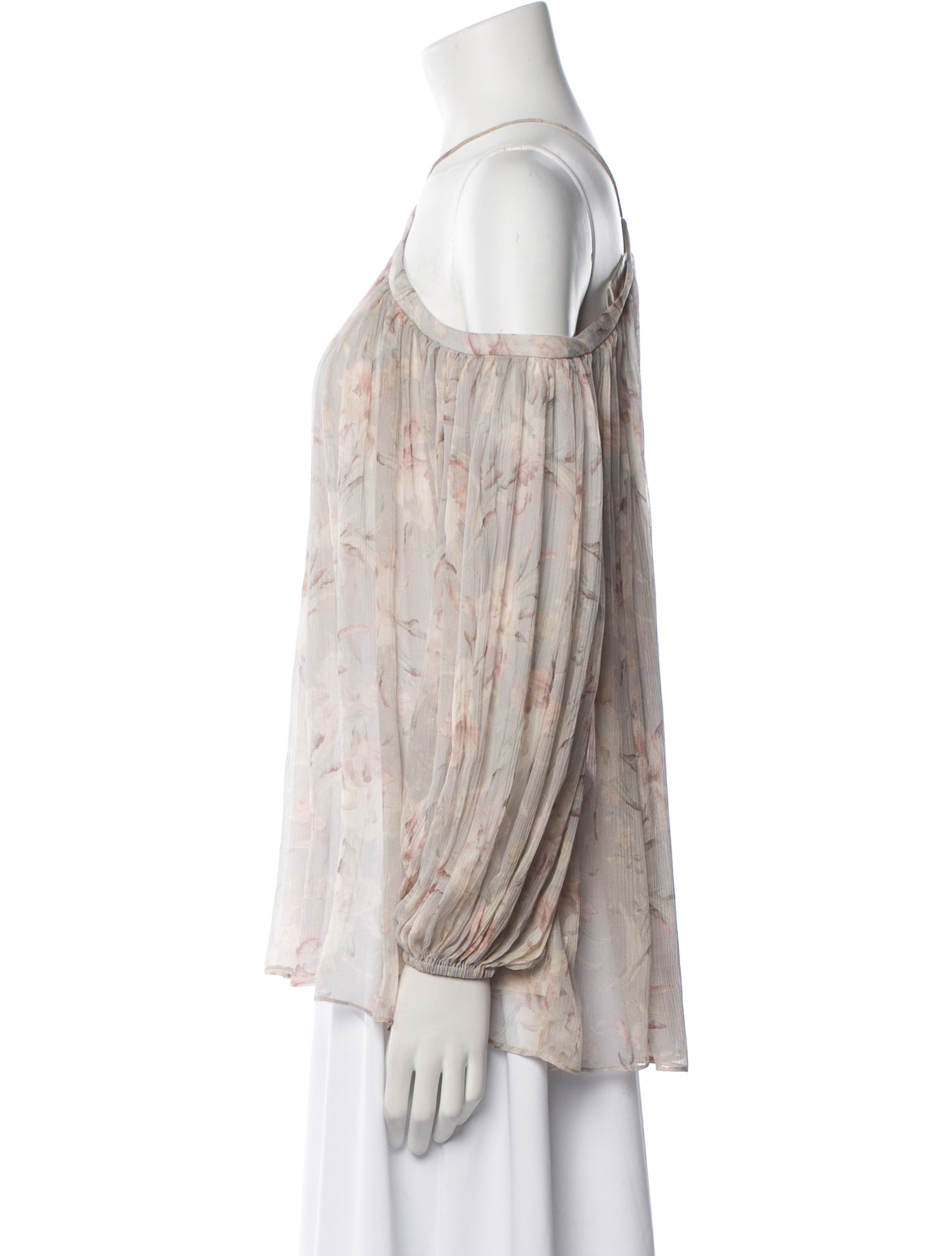 Zimmermann Silk Floral Print Blouse