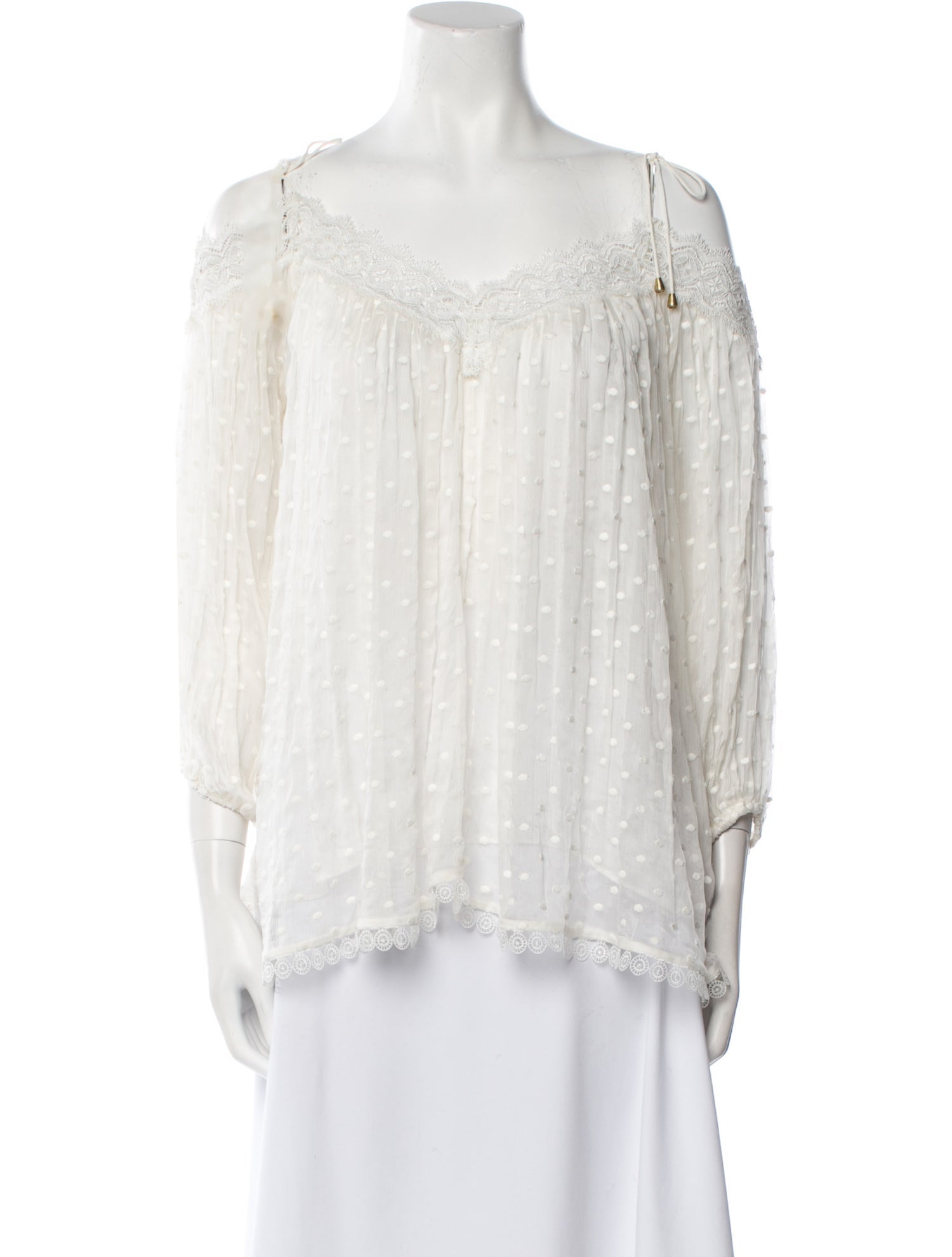Zimmermann Silk V-Neck Blouse