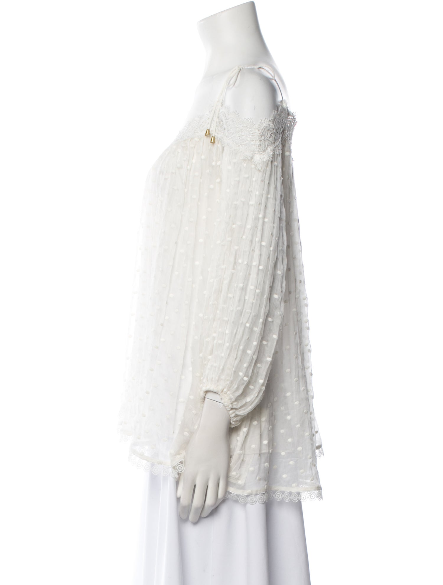 Zimmermann Silk V-Neck Blouse