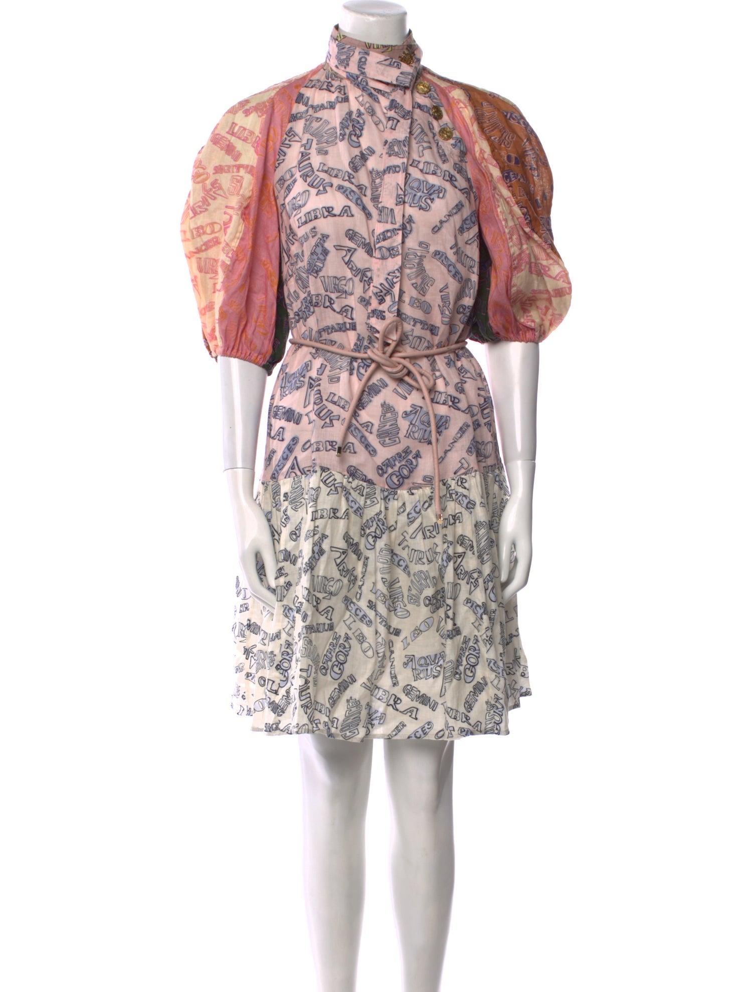 Zimmermann Linen Knee-Length Dress - Pink Dresses, Clothing - WZI194096 |  The RealReal