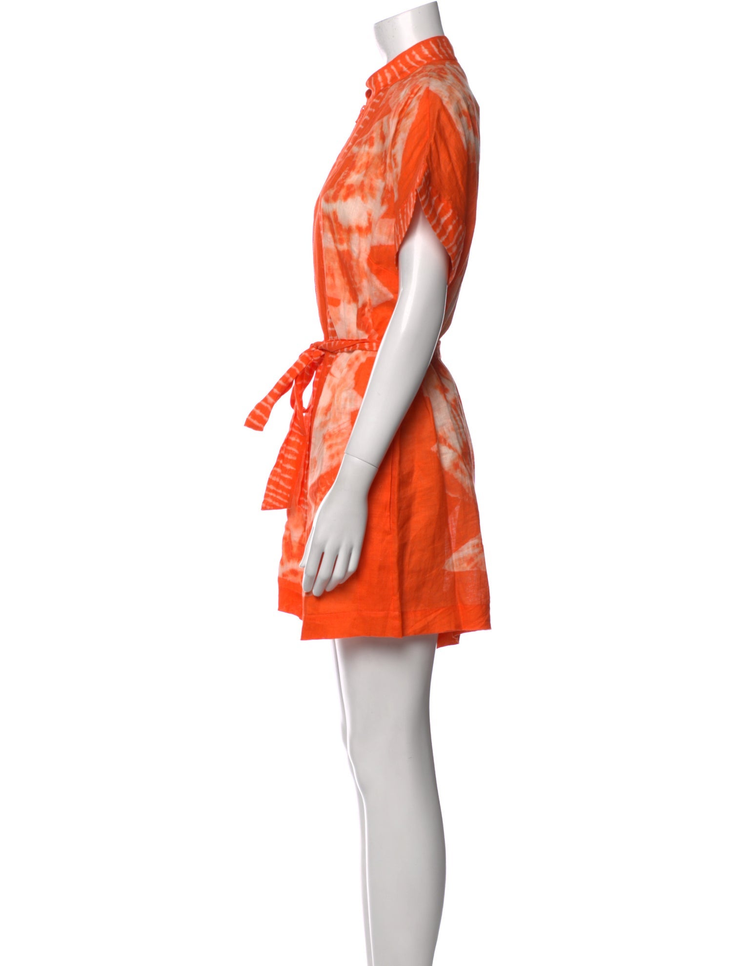 Zimmermann Linen Printed Romper