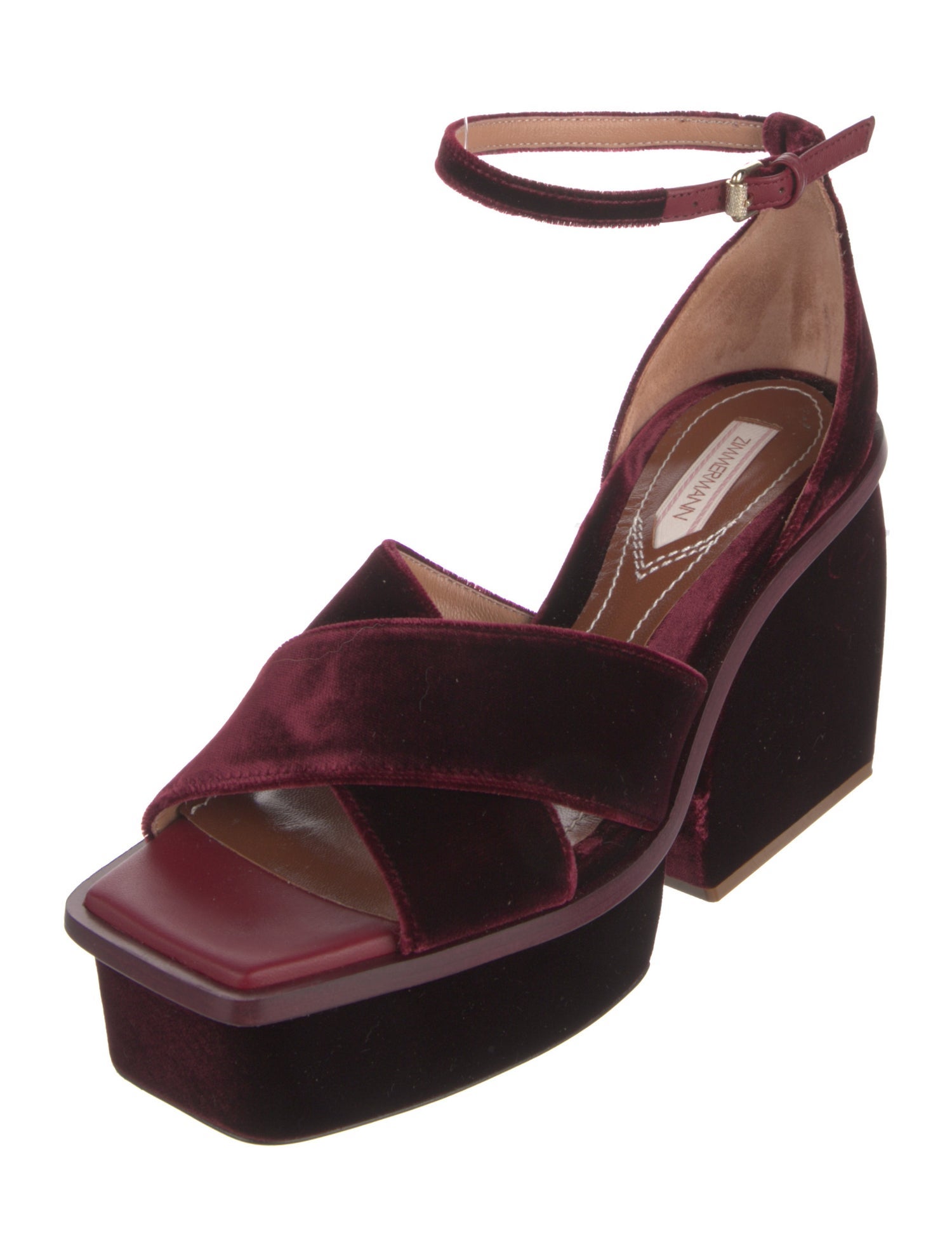 Zimmermann Velvet Sandals