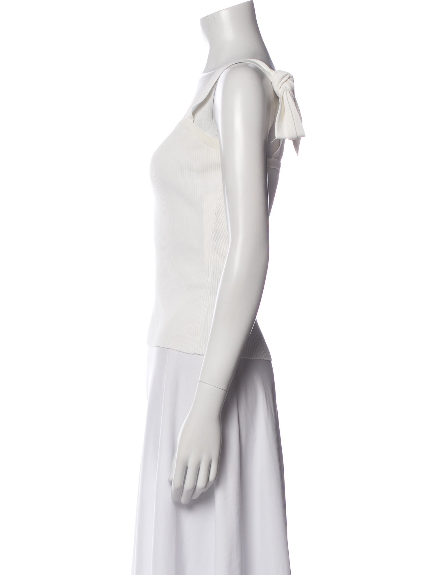 Zimmermann Square Neckline Sleeveless Crop Top