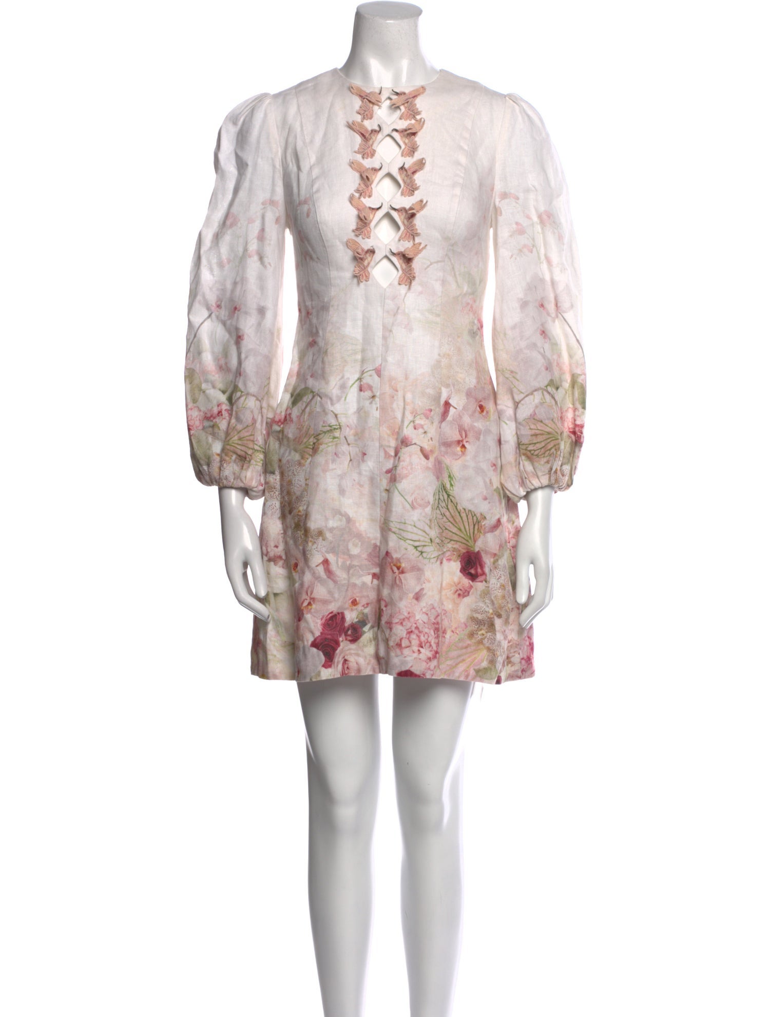 Zimmermann Linen Mini Dress