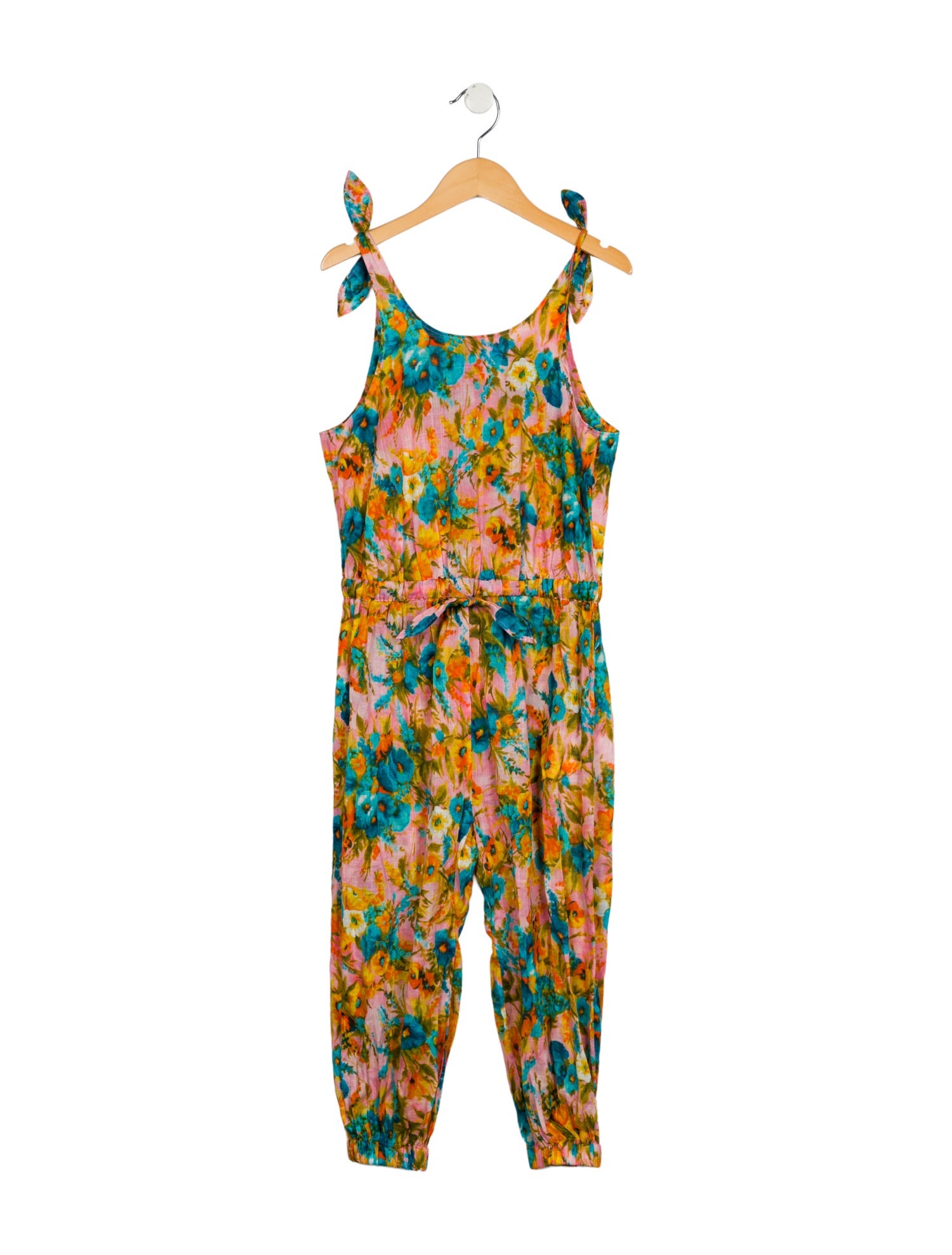 Zimmermann Girls' Print Sleeveless Jumpsuit
