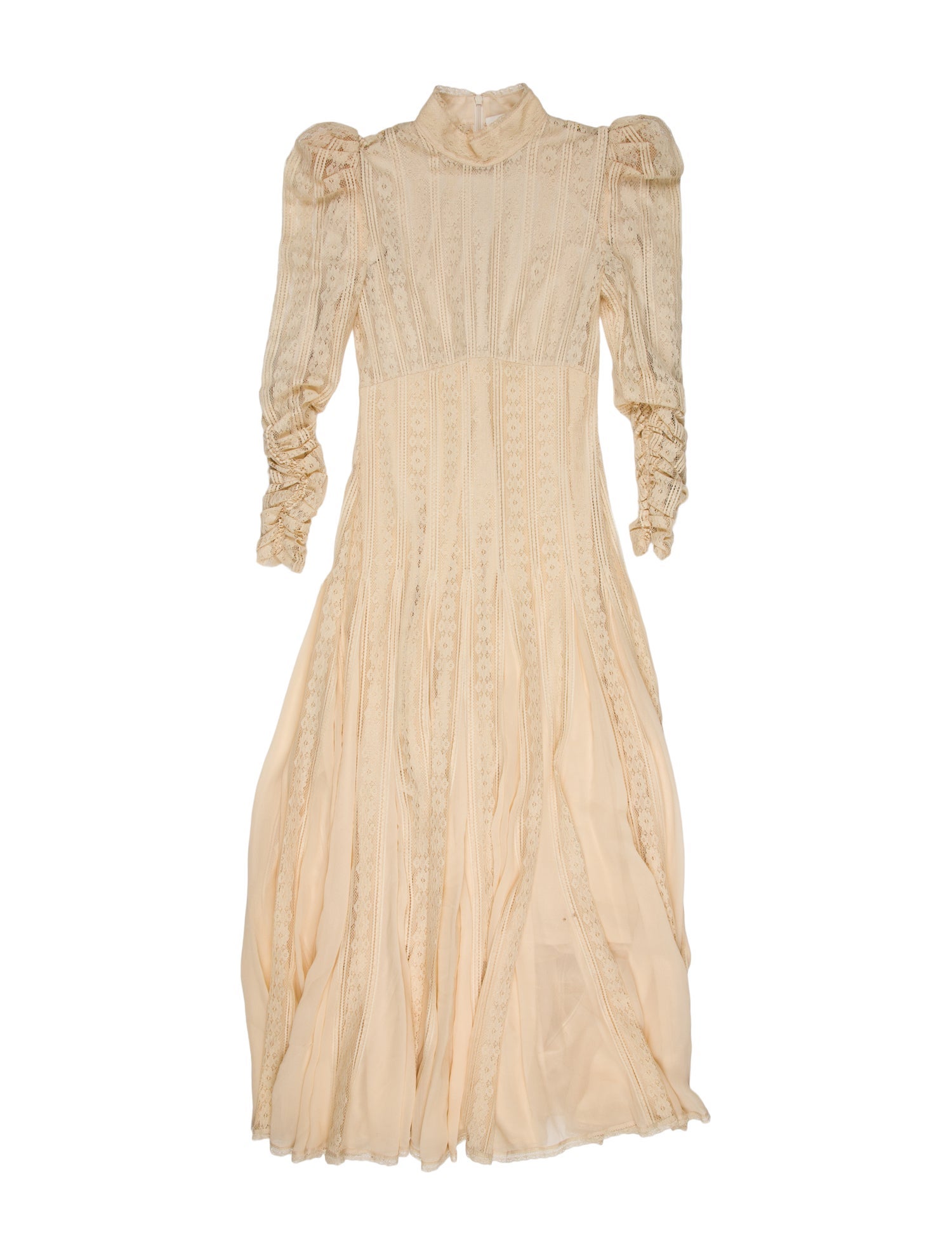 Zimmermann Mock Neck Long Dress
