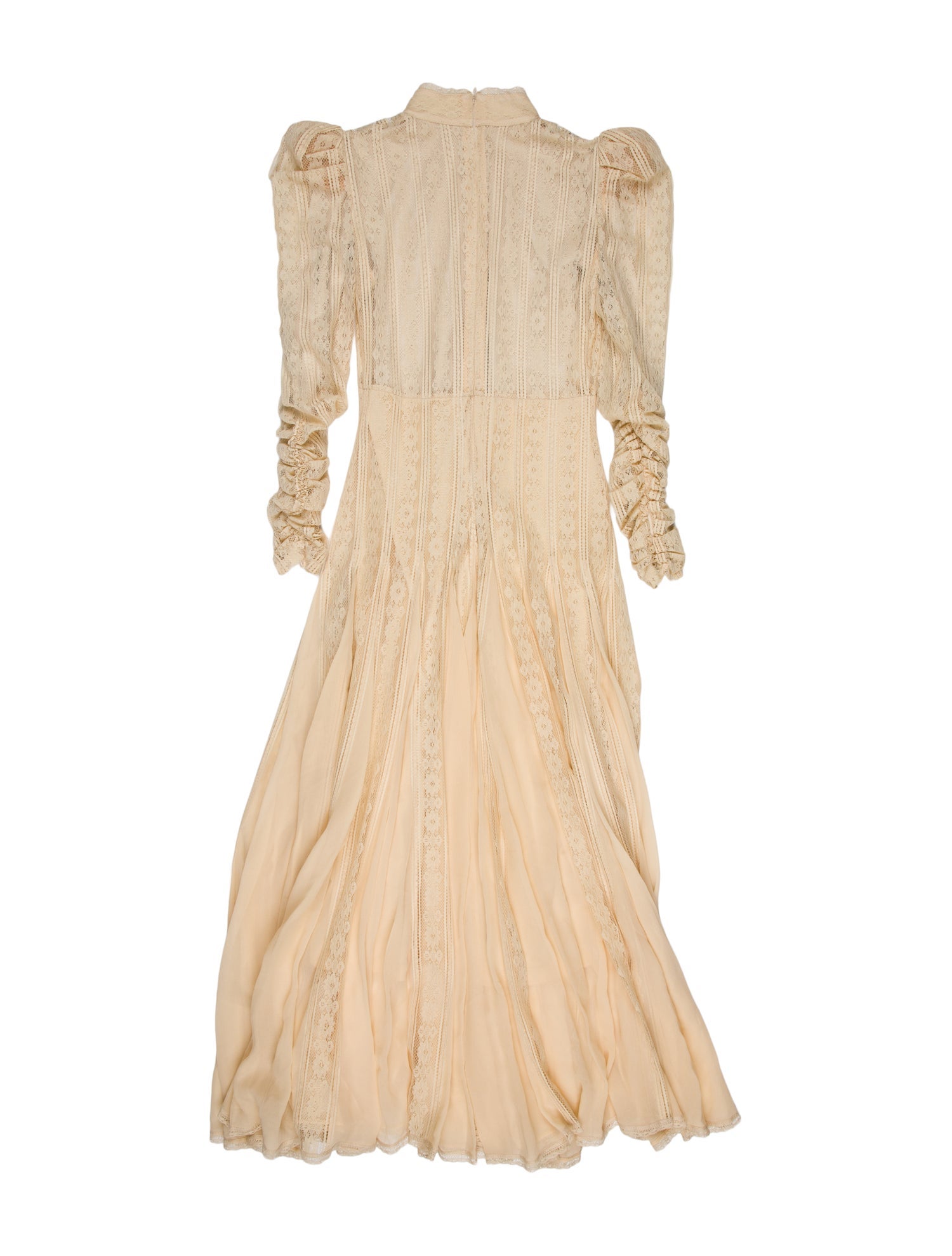 Zimmermann Mock Neck Long Dress