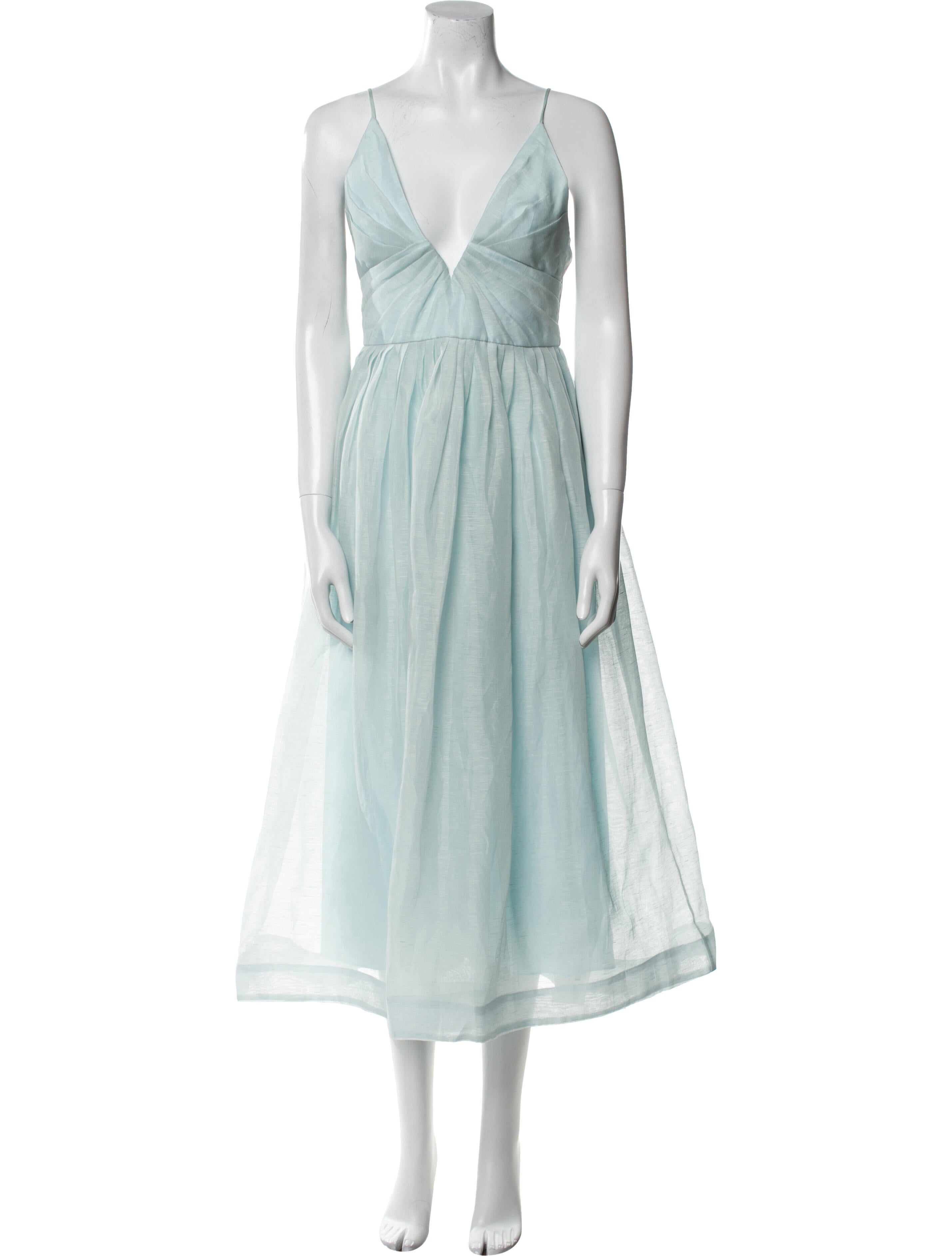 Zimmermann Linen Midi Length Dress