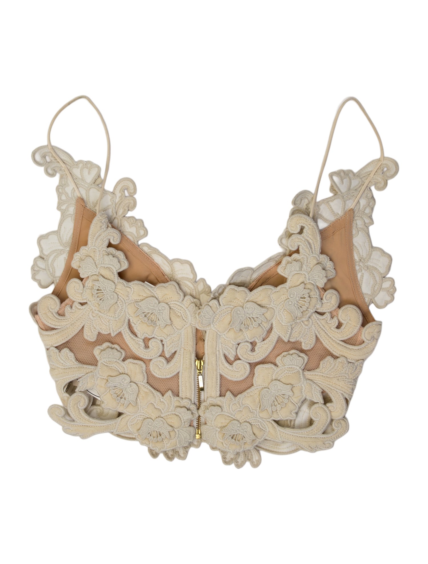 Zimmermann Square Neckline Sleeveless Crop Top w/ Tags