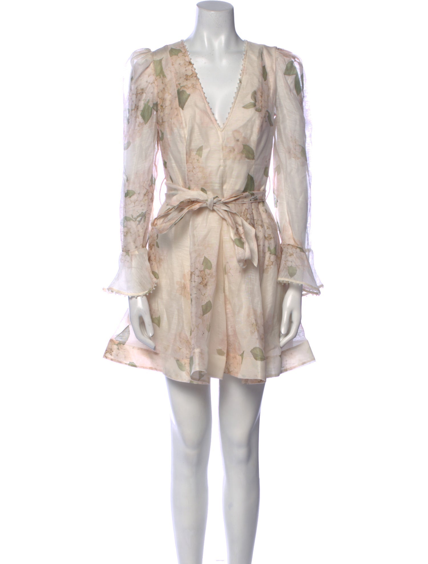 Zimmermann Linen Mini Dress