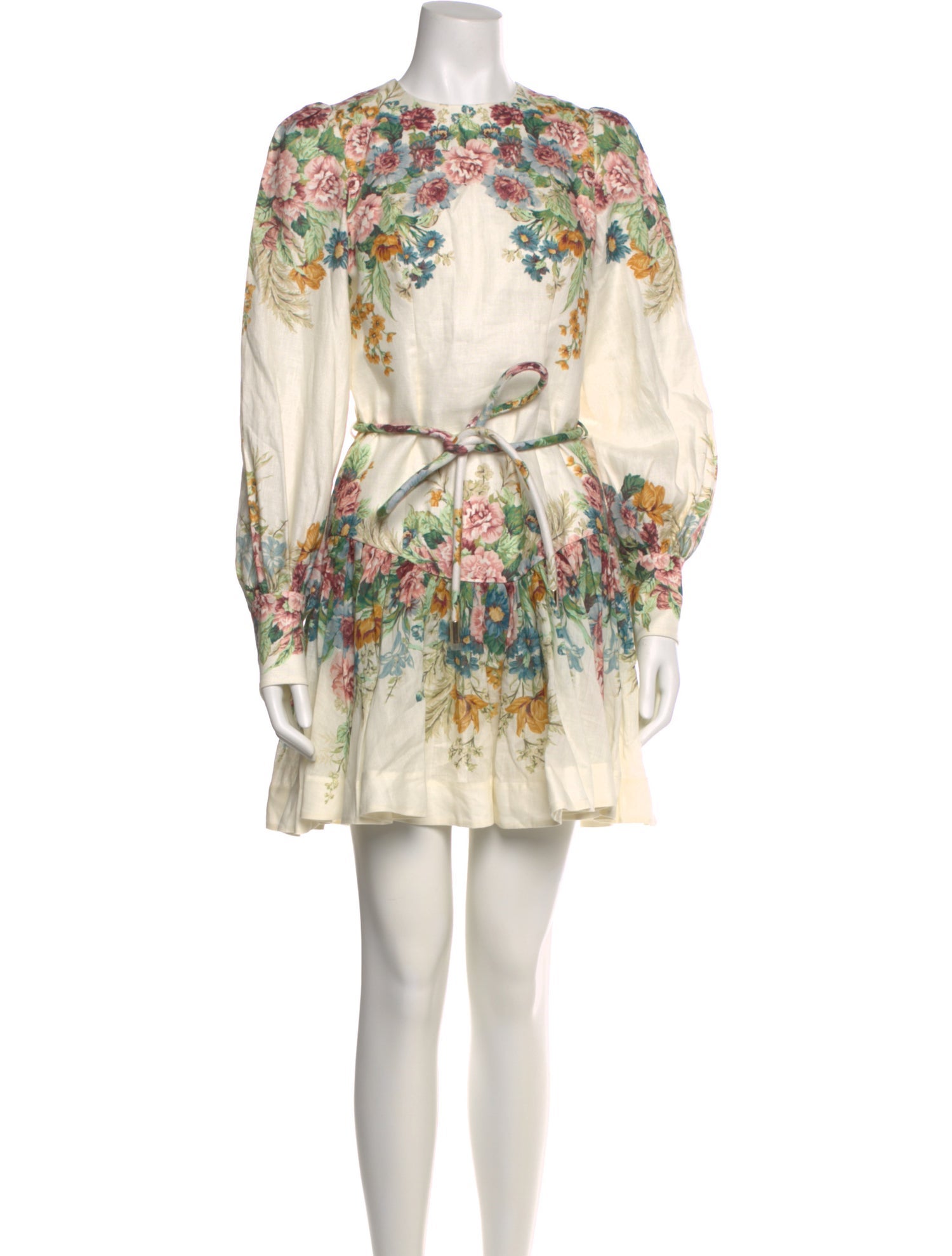 Zimmermann Linen Mini Dress w/ Tags