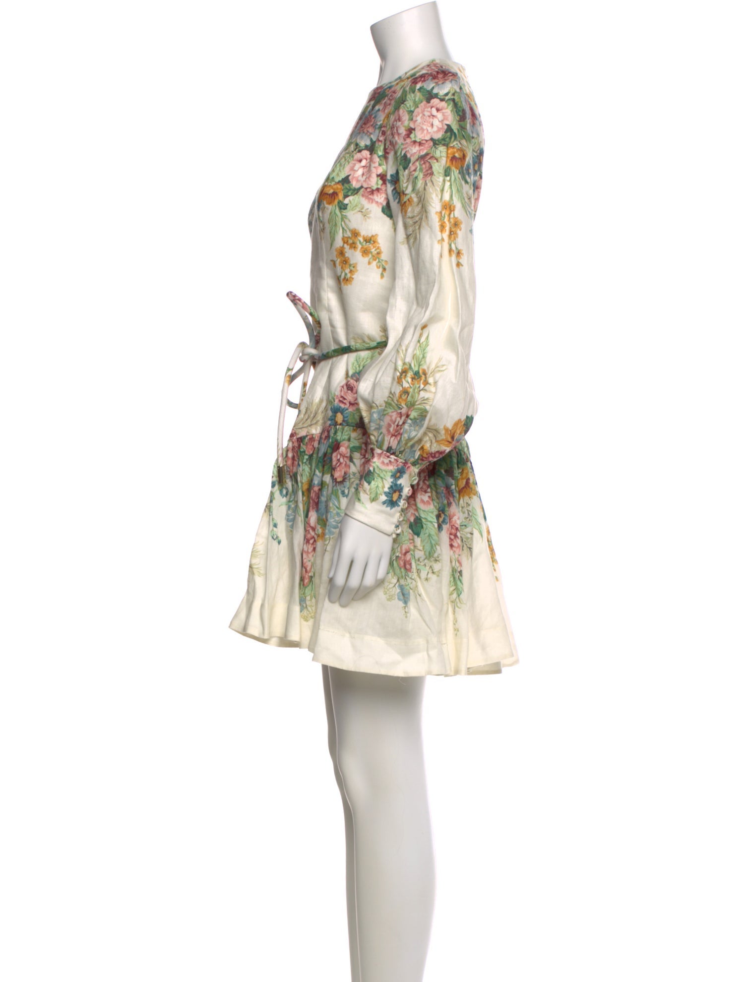 Zimmermann Linen Mini Dress w/ Tags