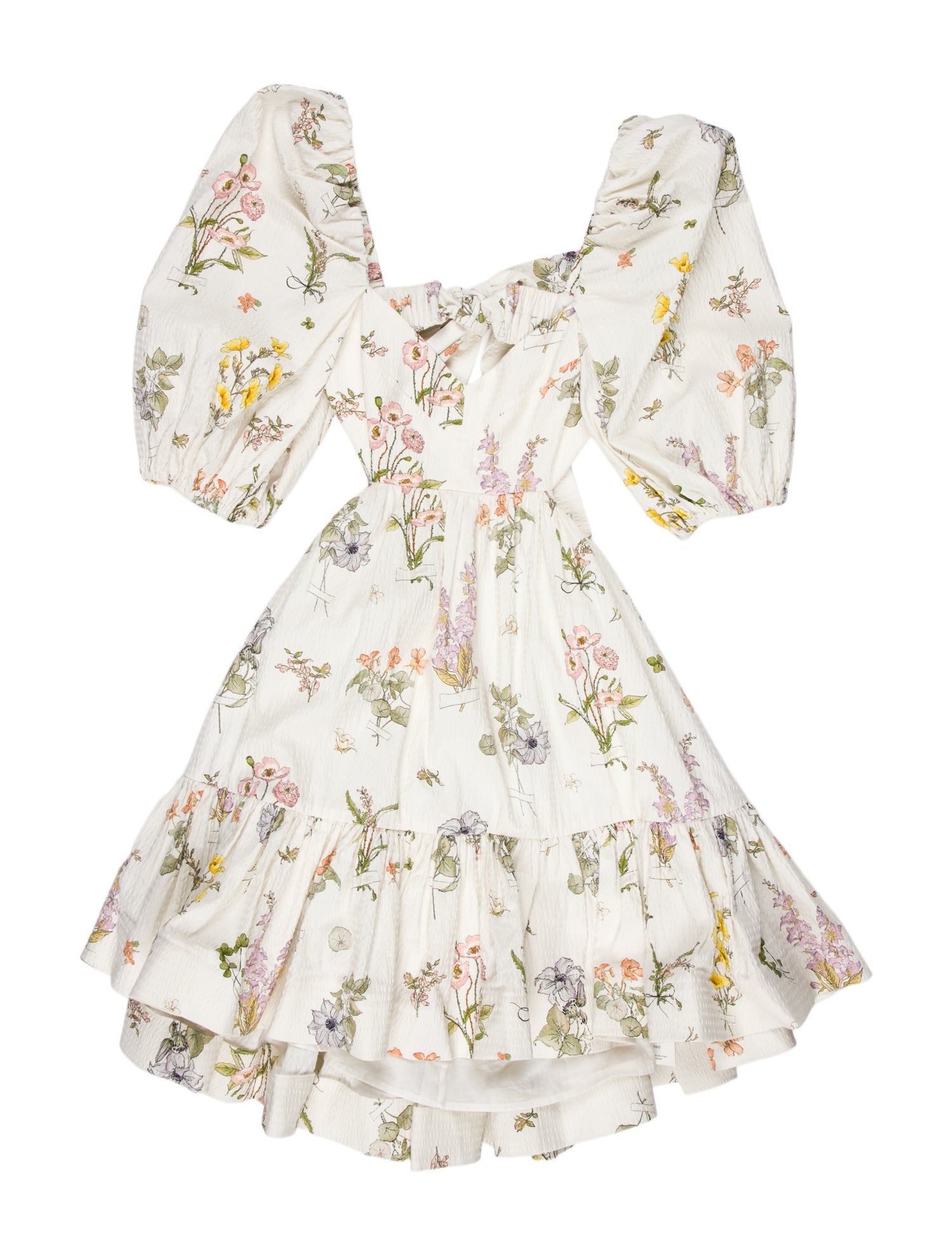 Zimmermann Floral Print Mini Dress w/ Tags