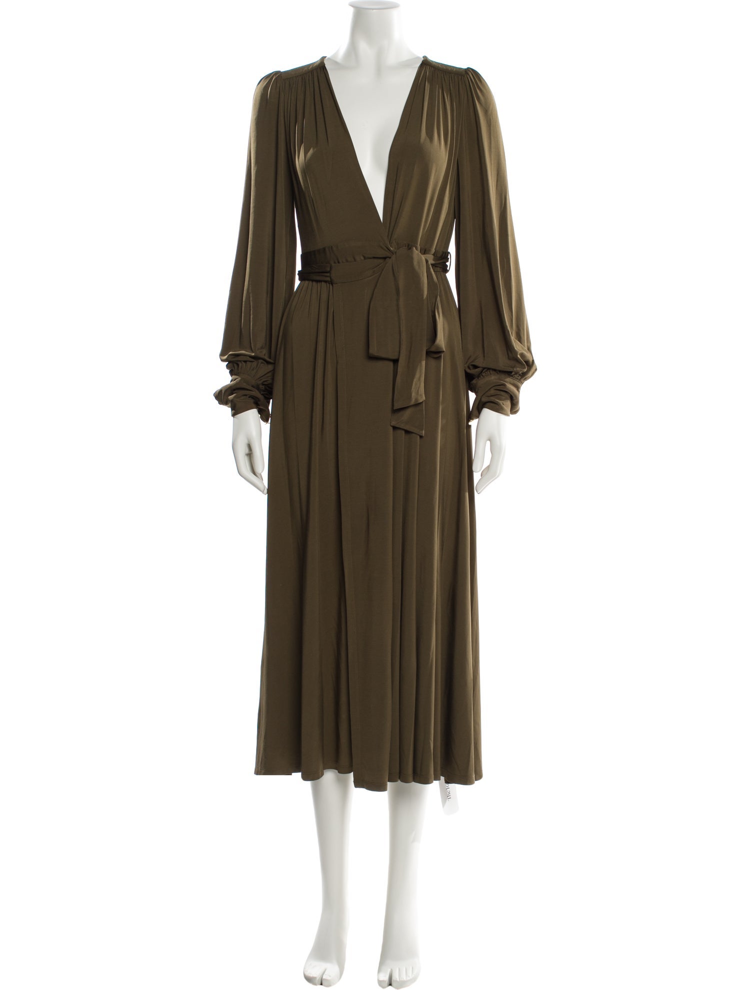 Zimmermann V-Neck Midi Length Dress