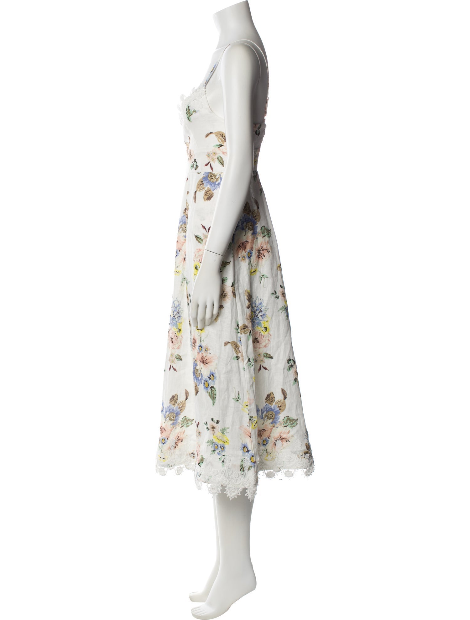 Zimmermann Linen Midi Length Dress w/ Tags