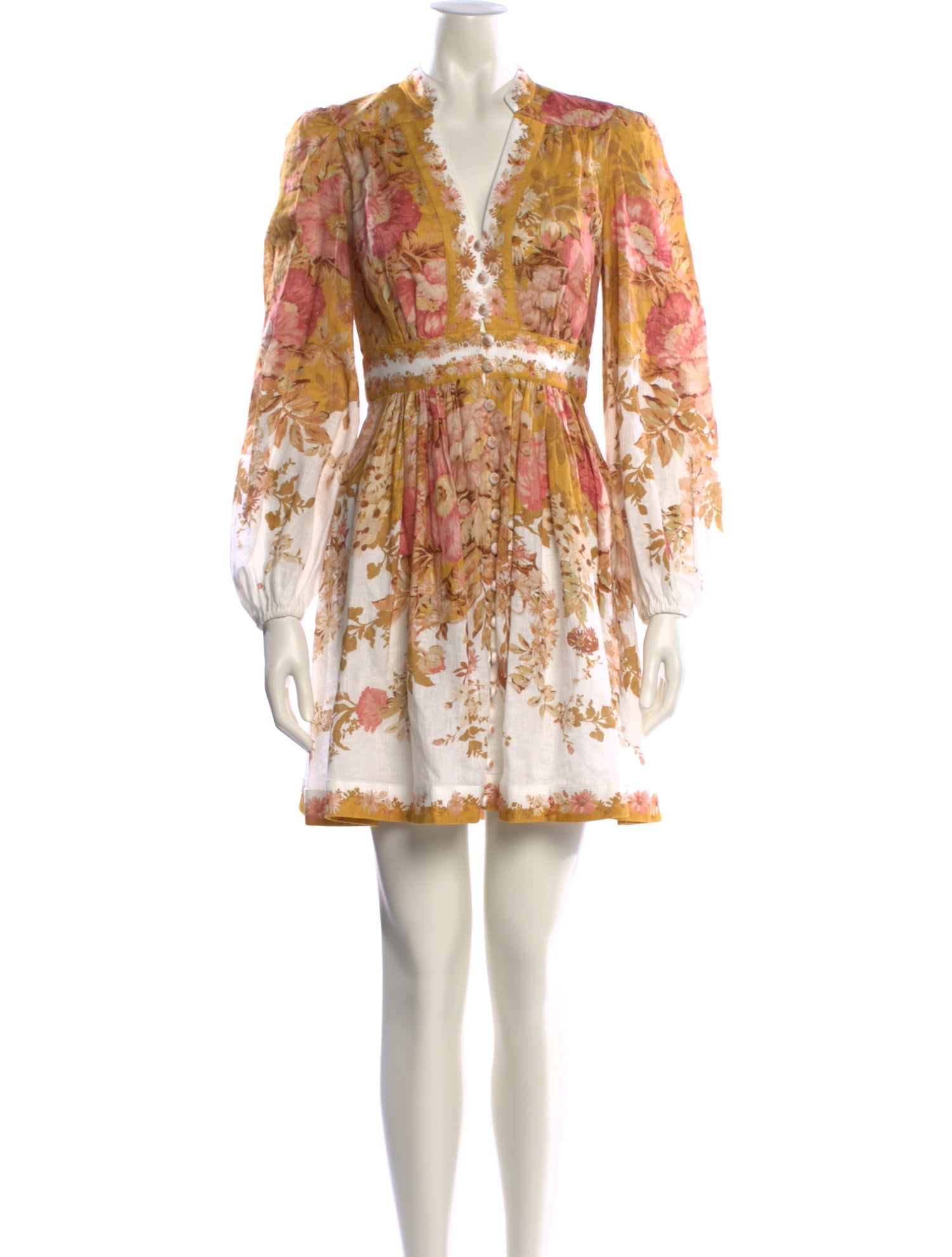 Zimmermann Linen Mini Dress