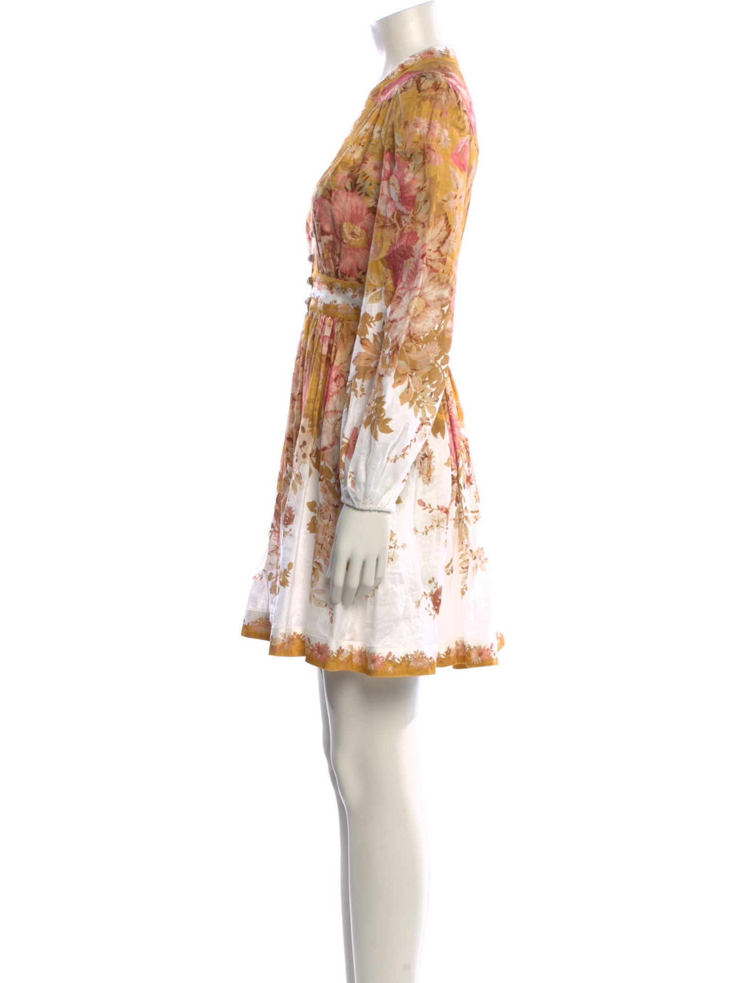Zimmermann Linen Mini Dress