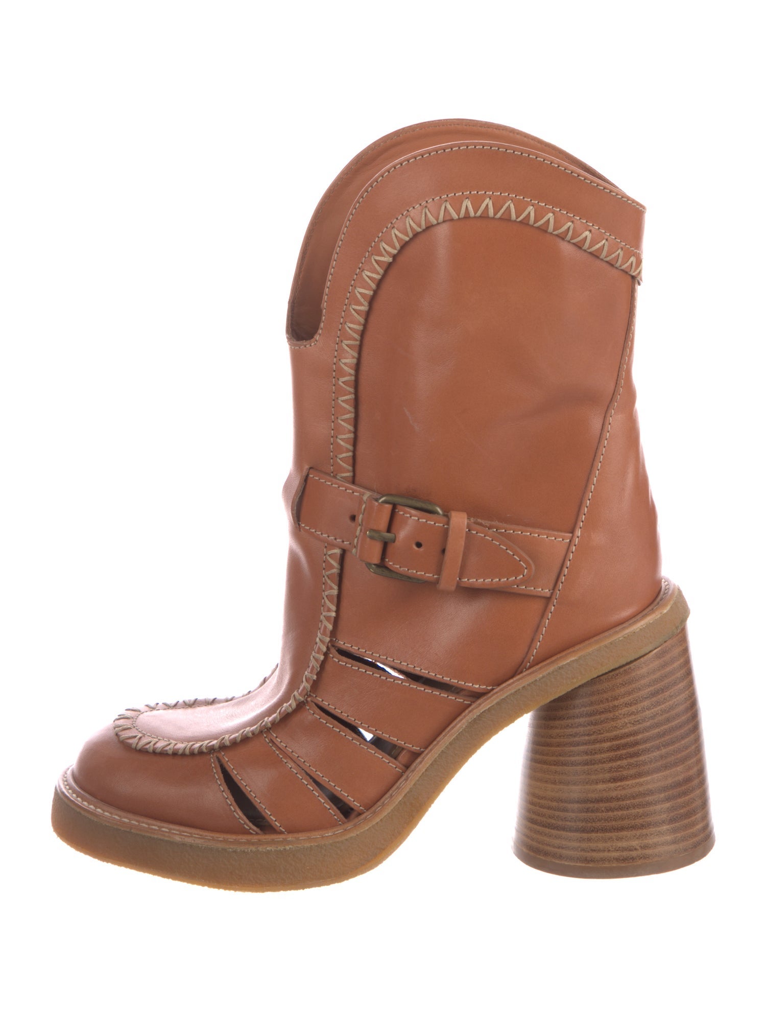 Zimmermann Leather Western Boots
